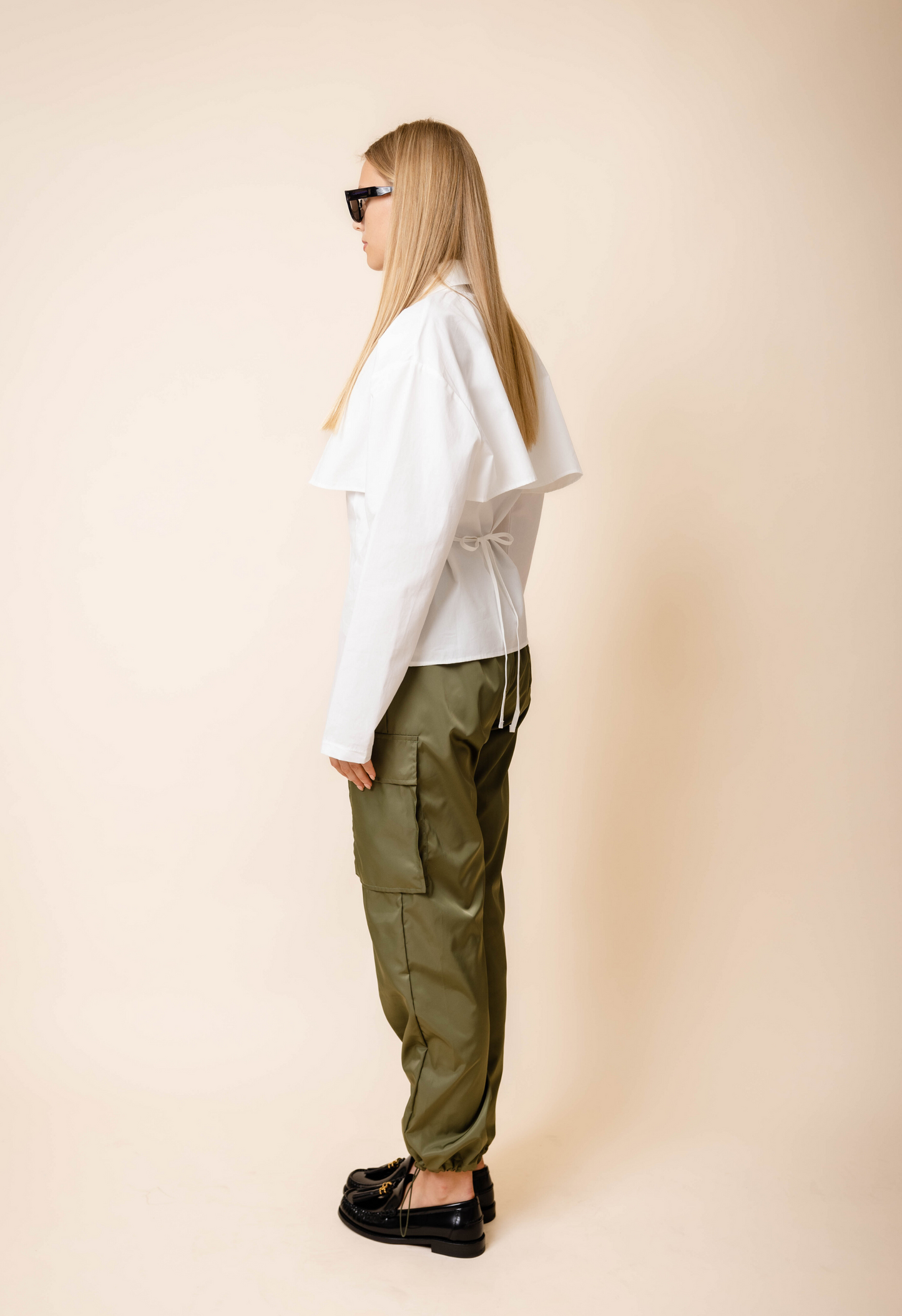 Cady Cargo Pants in Olive