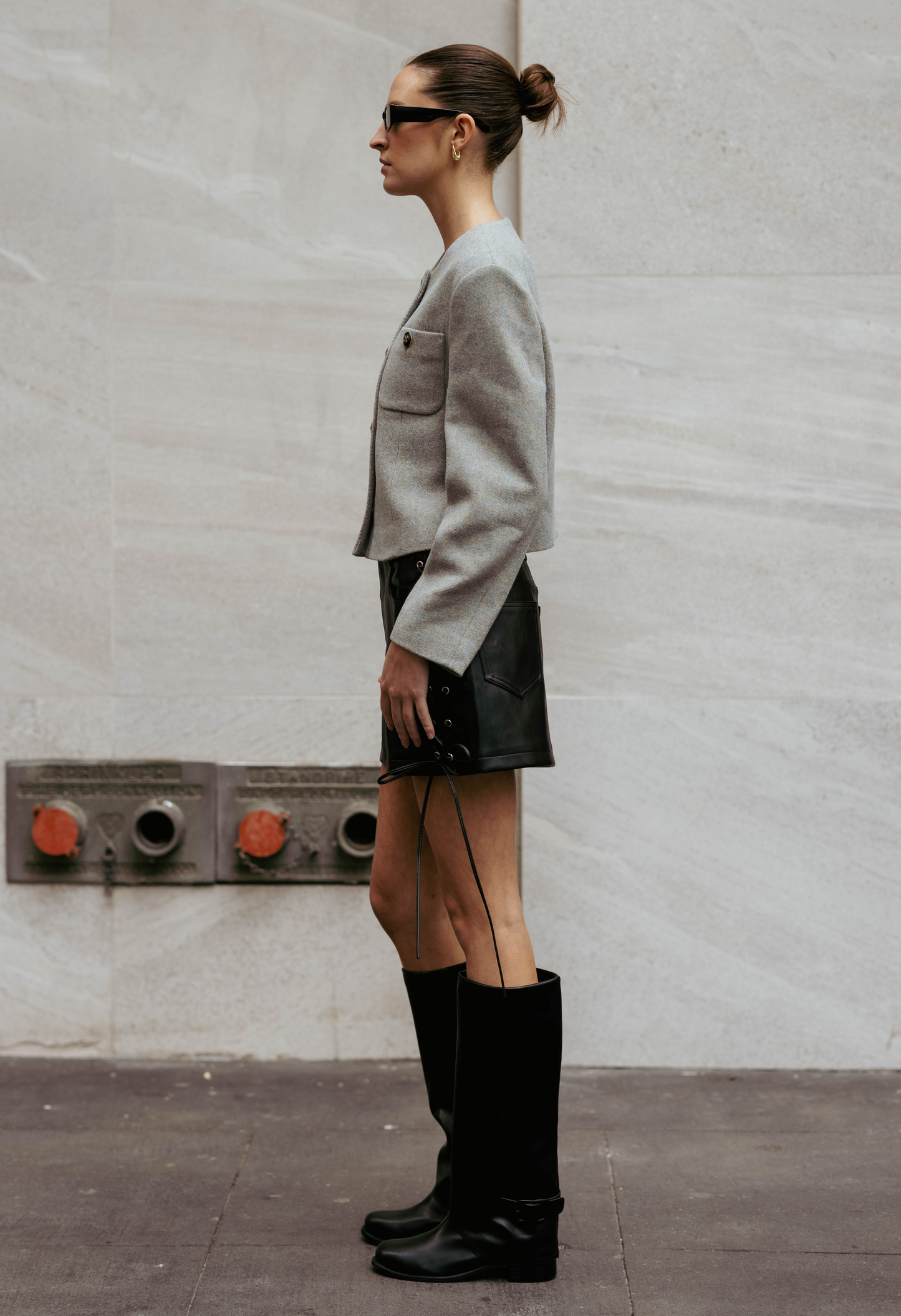 Rosalie Jacket In Grey