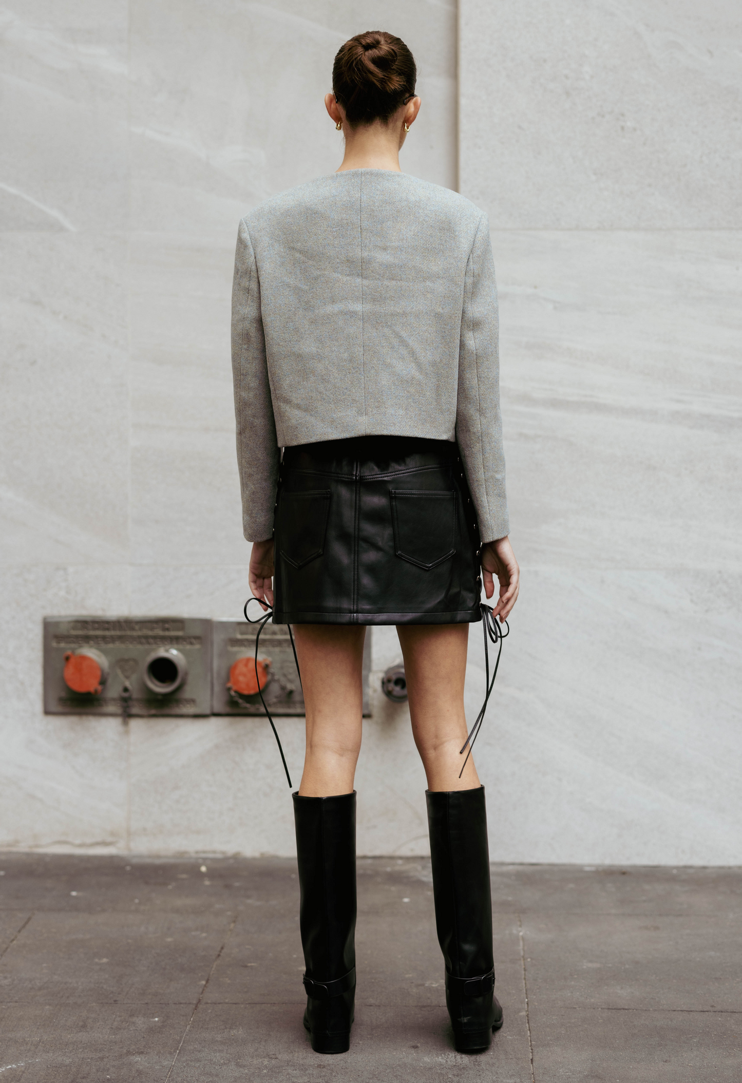 Rosalie Jacket In Grey