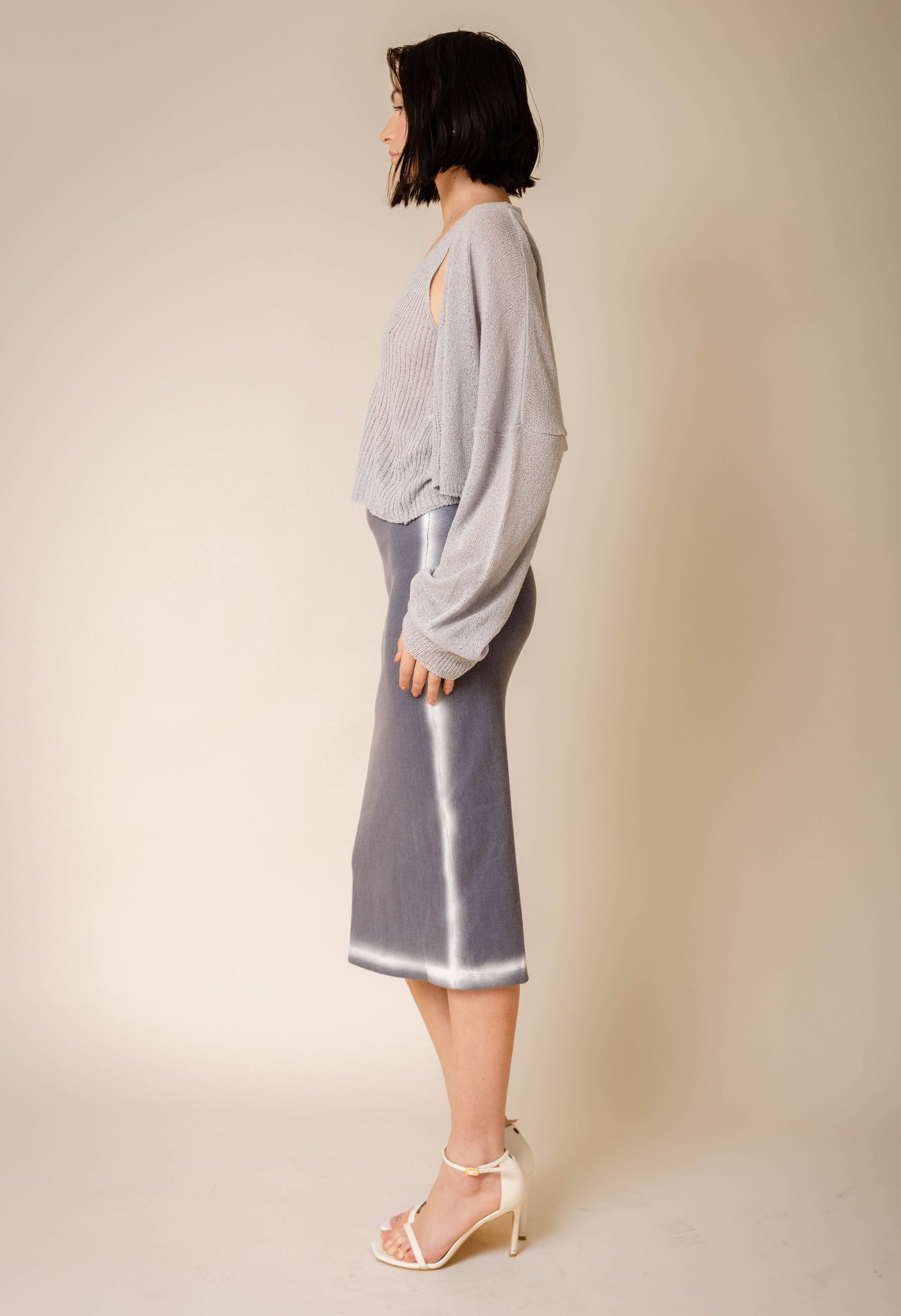 Haven Sweater Set in Blue