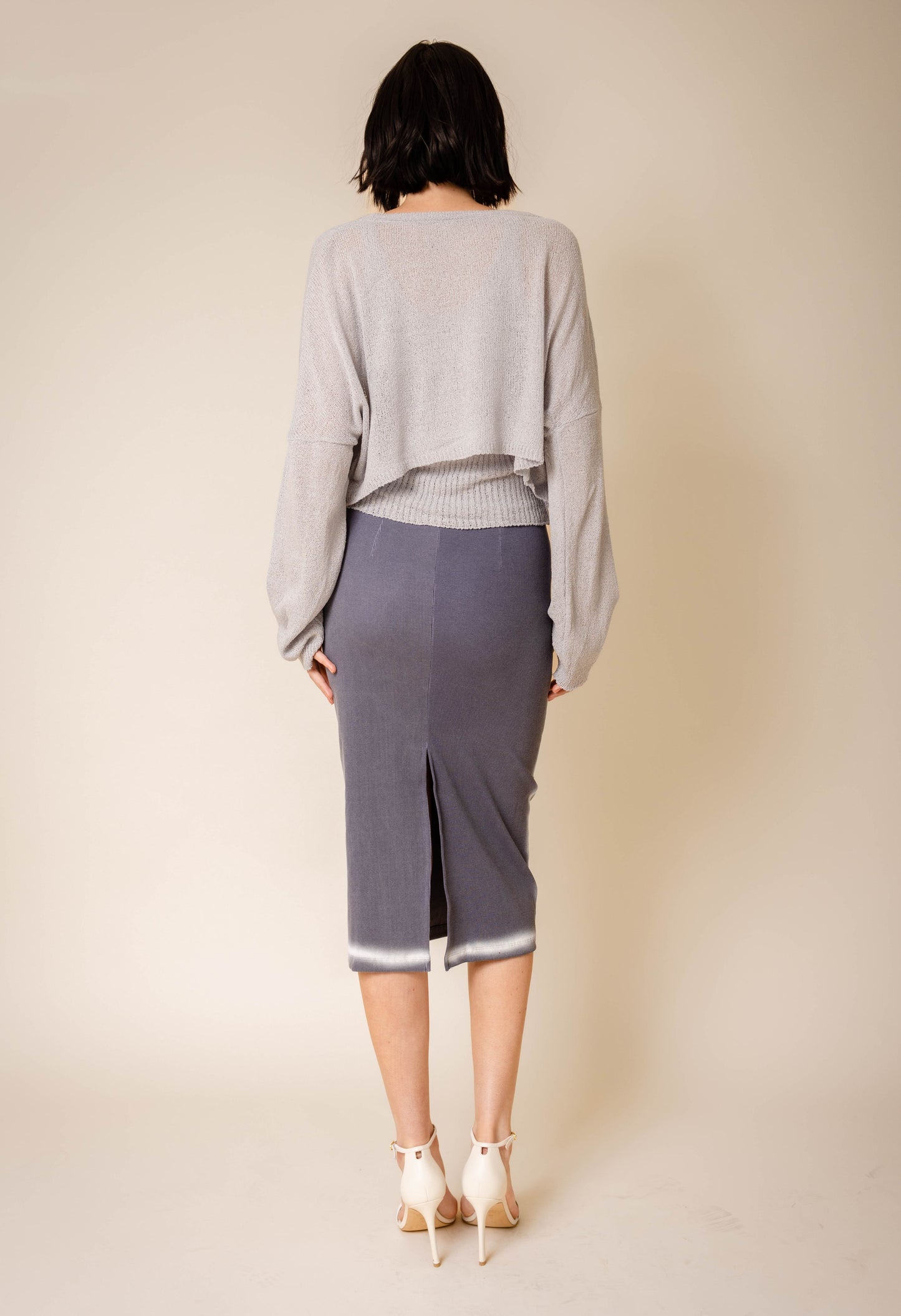 Haven Sweater Set in Blue