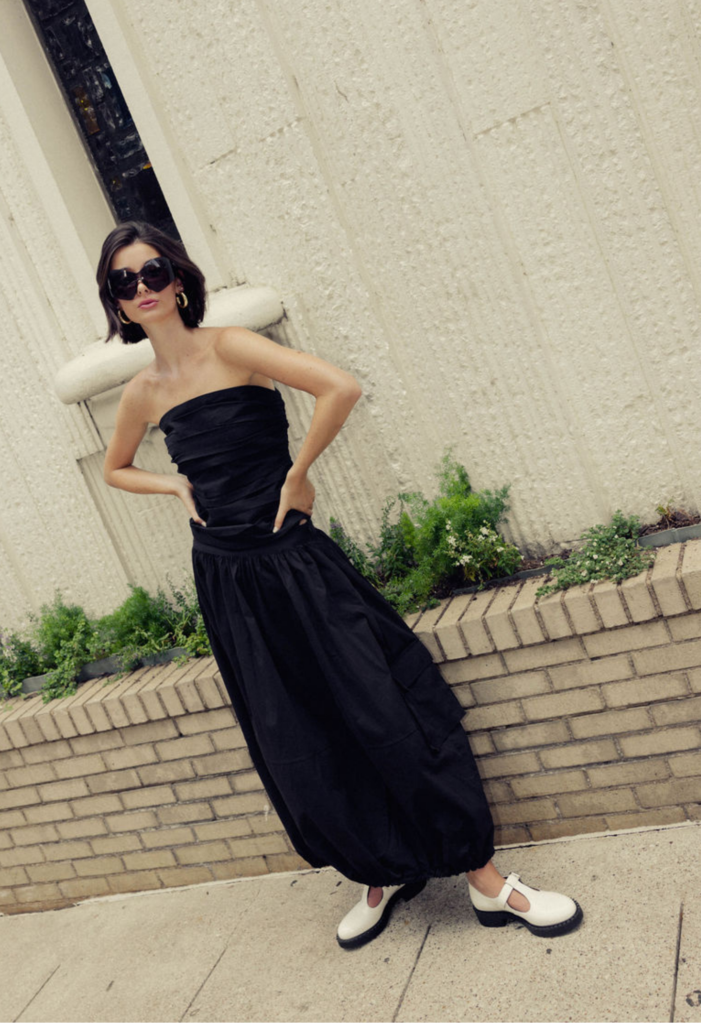Lotus Skirt in Black
