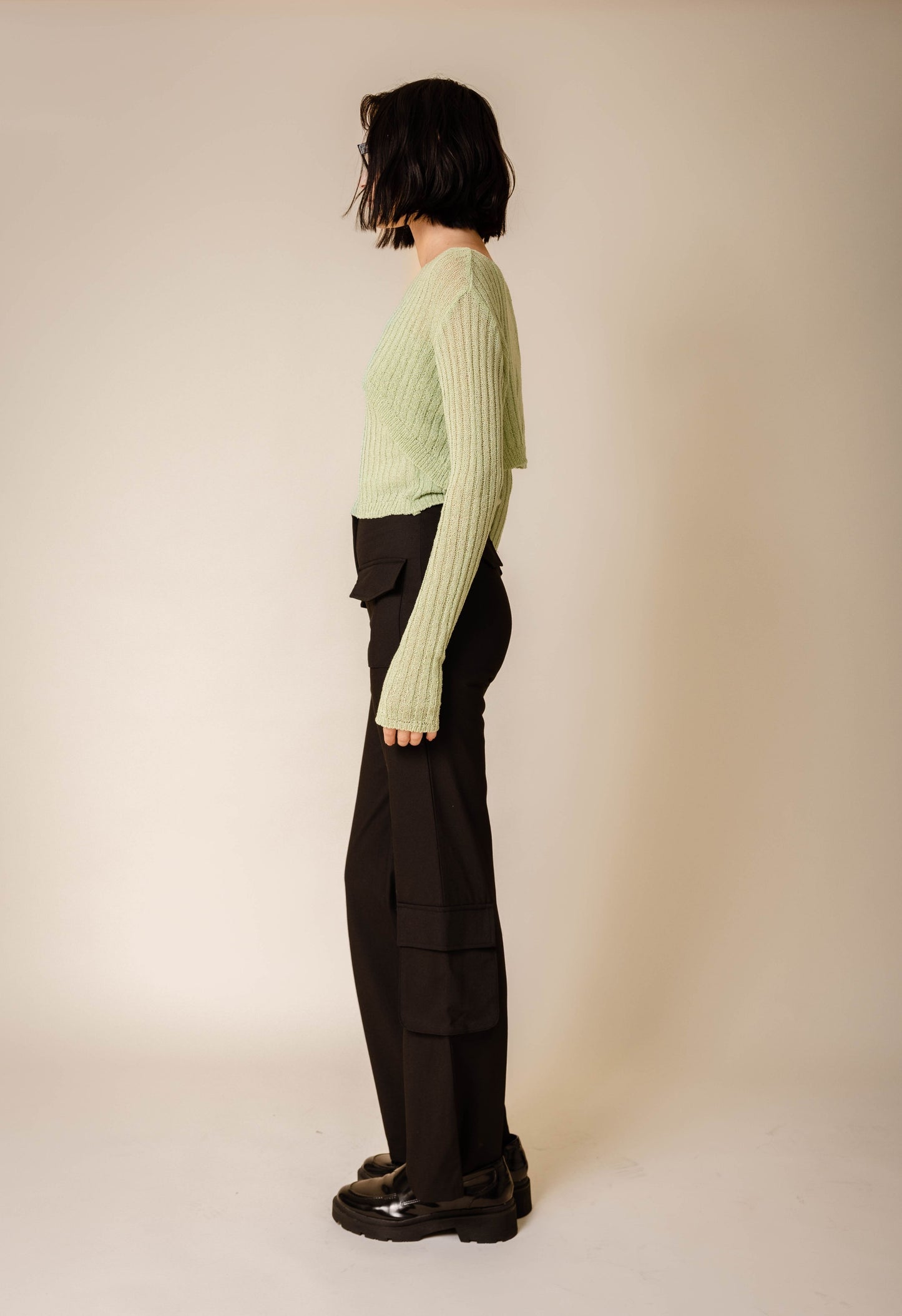 Slacker Dress Pants in Black