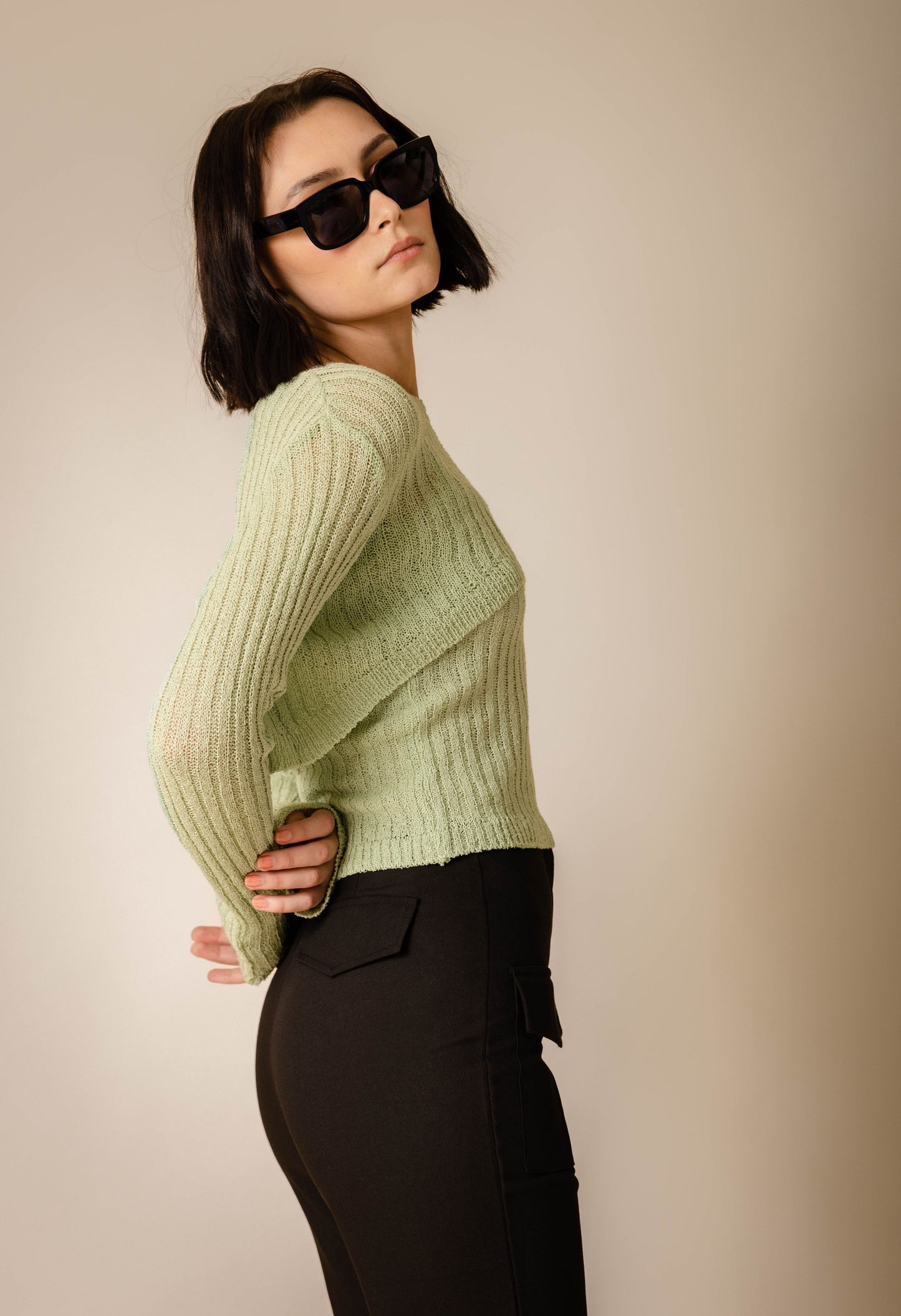 Slacker Dress Pants in Black