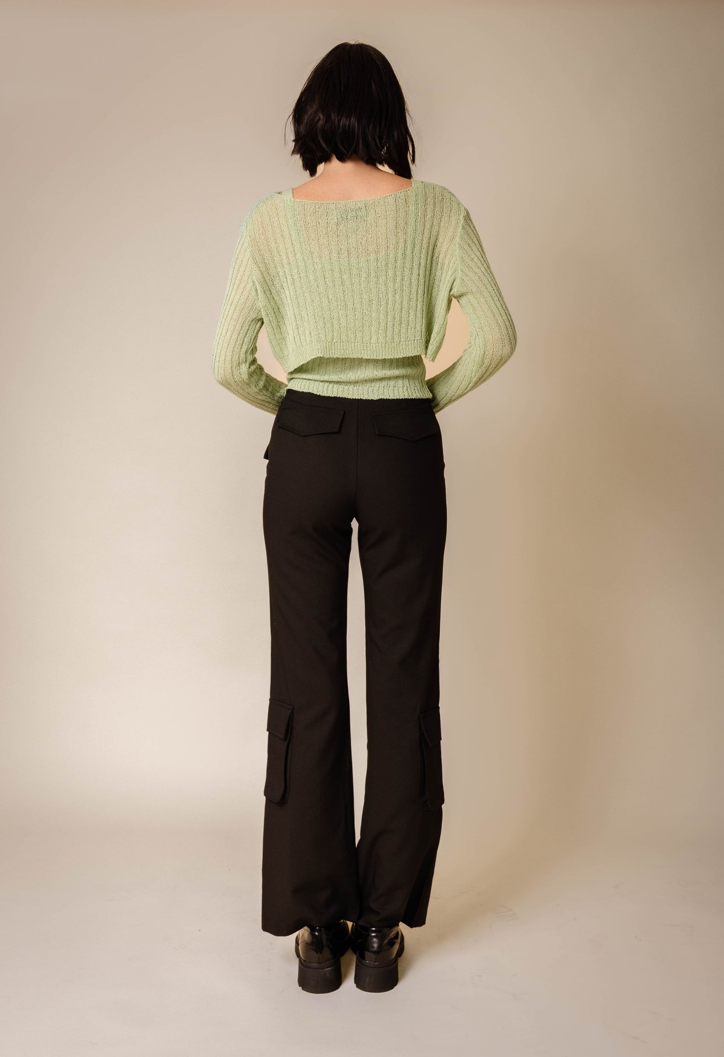 Slacker Dress Pants in Black