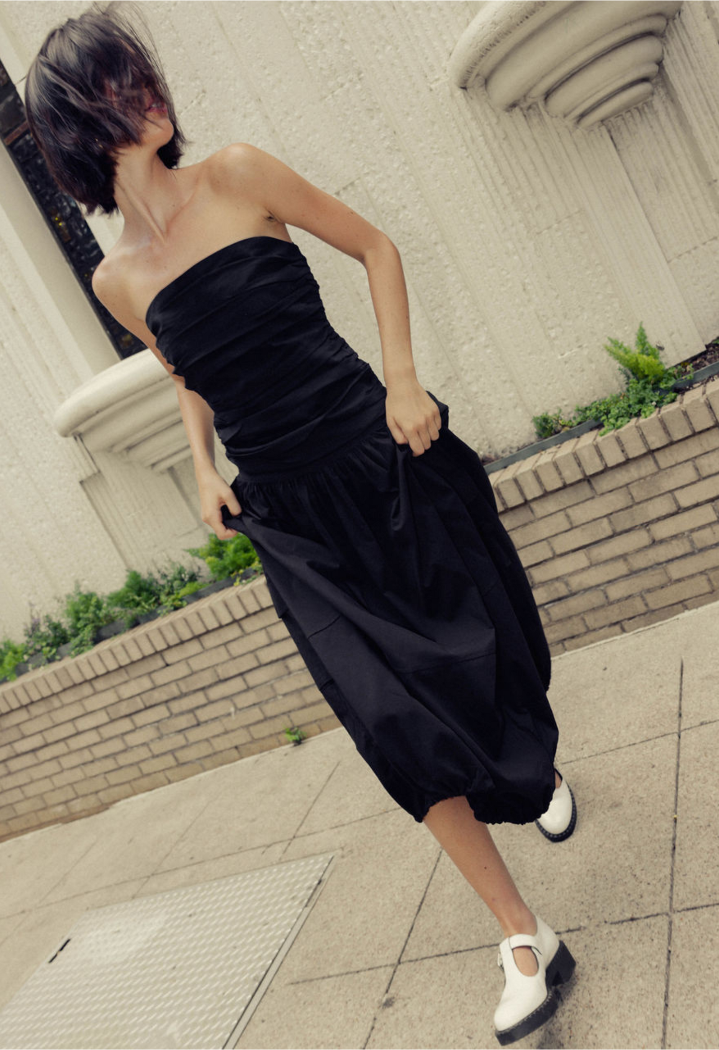 Lotus Skirt in Black