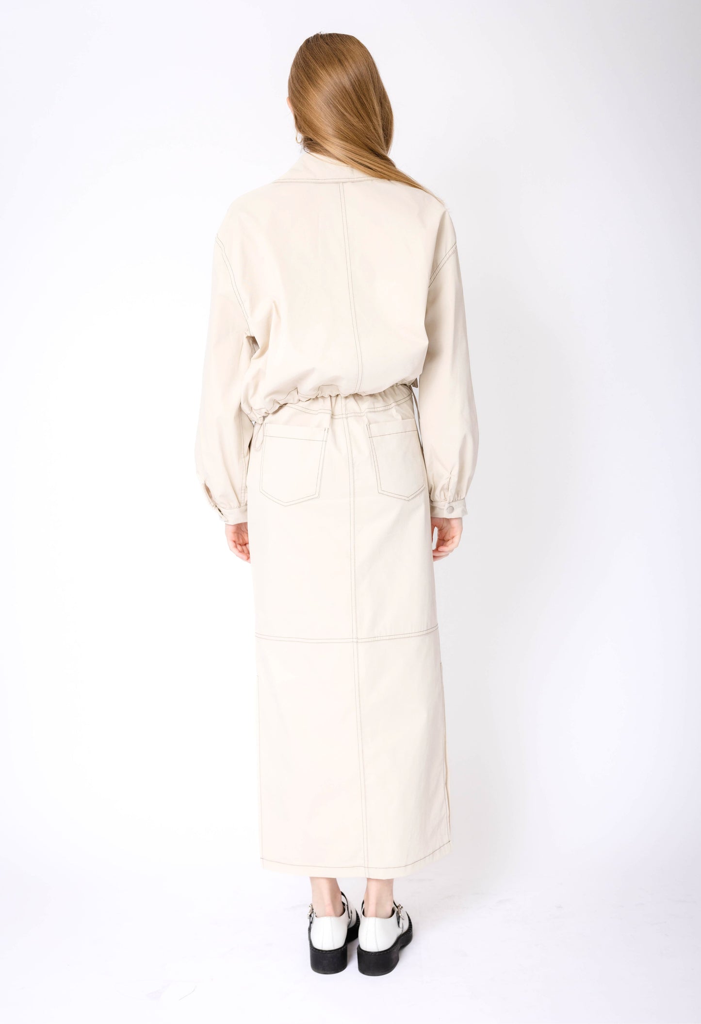 Knox Jacket In Beige