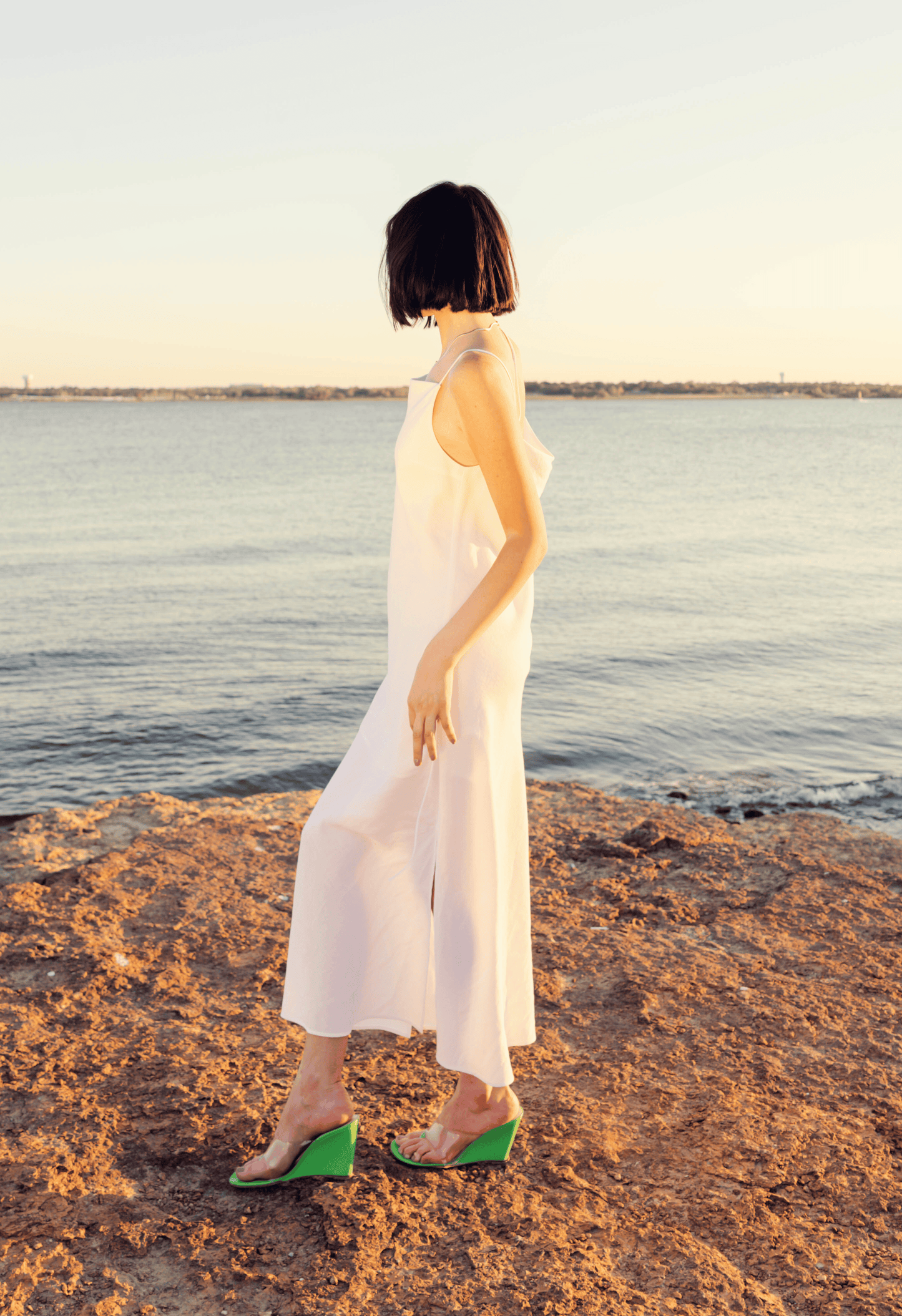 Blanche Dress In White