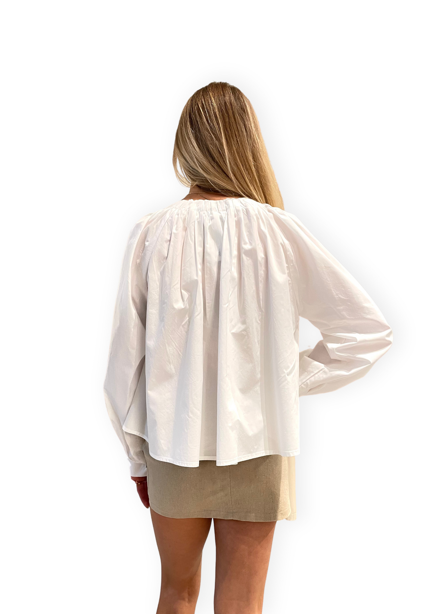 Mary Blouse in White