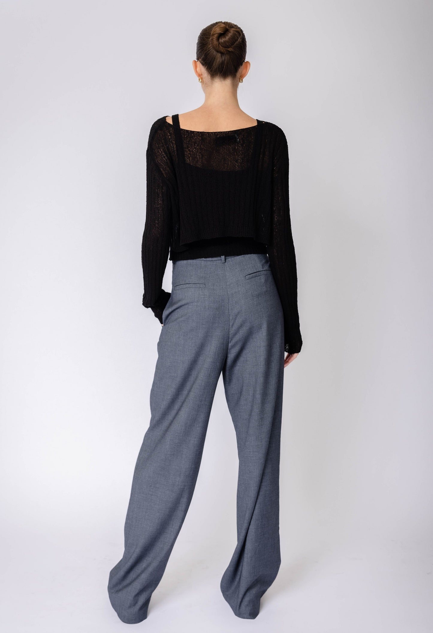 Rudi Two Piece Top in Black
