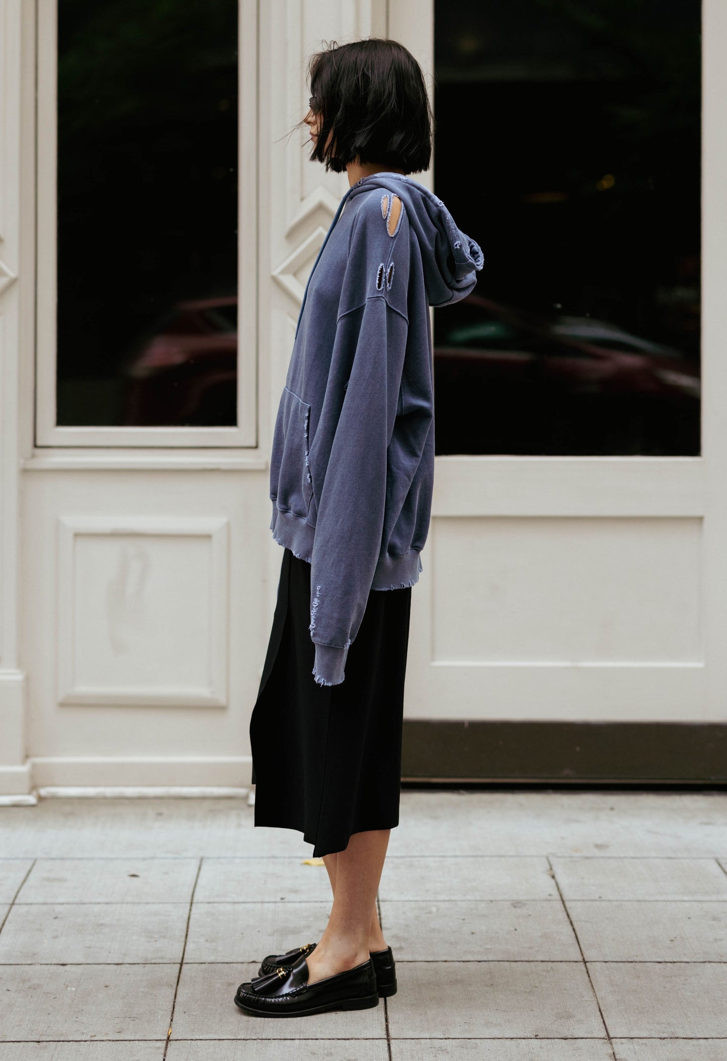 Remi Mermaid Skirt in Black