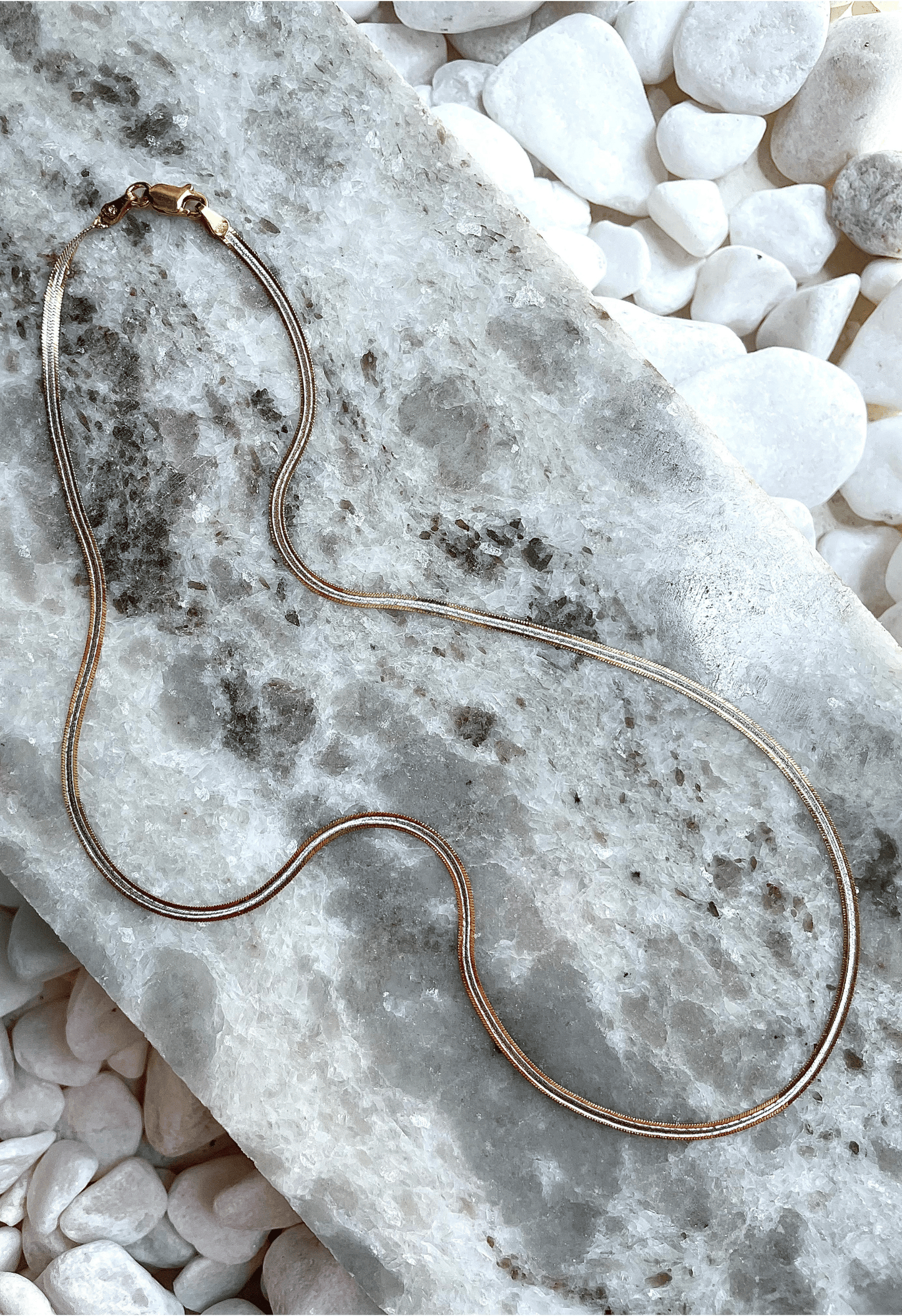 Mixed Metal Snake Chain