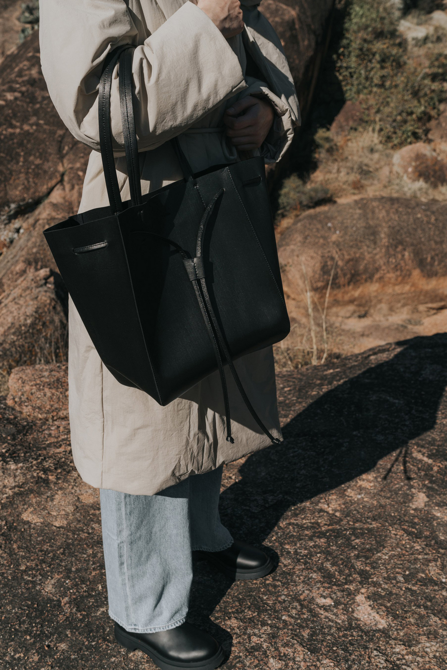 Black Shopper Bag