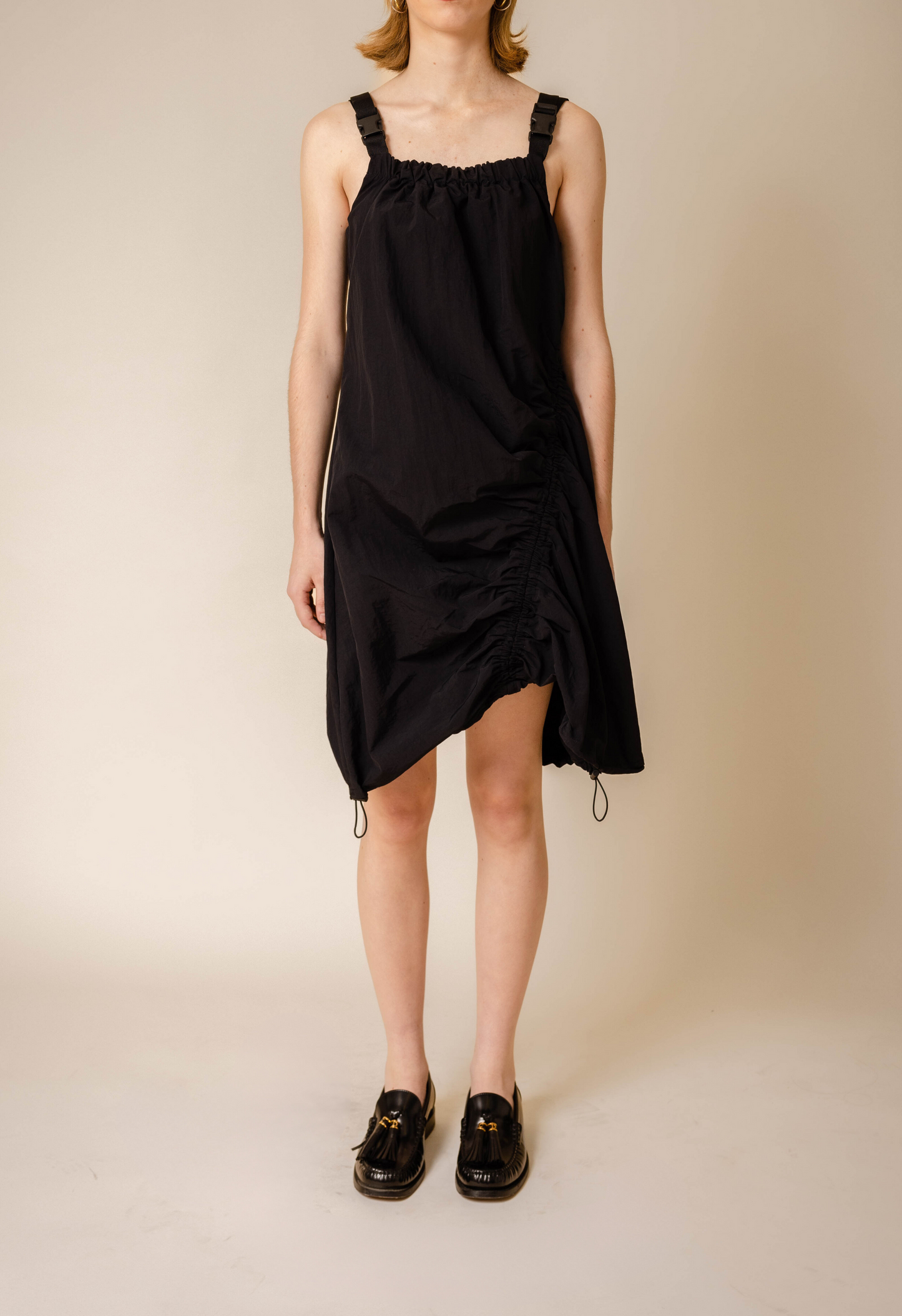 Parachute Dress In Black