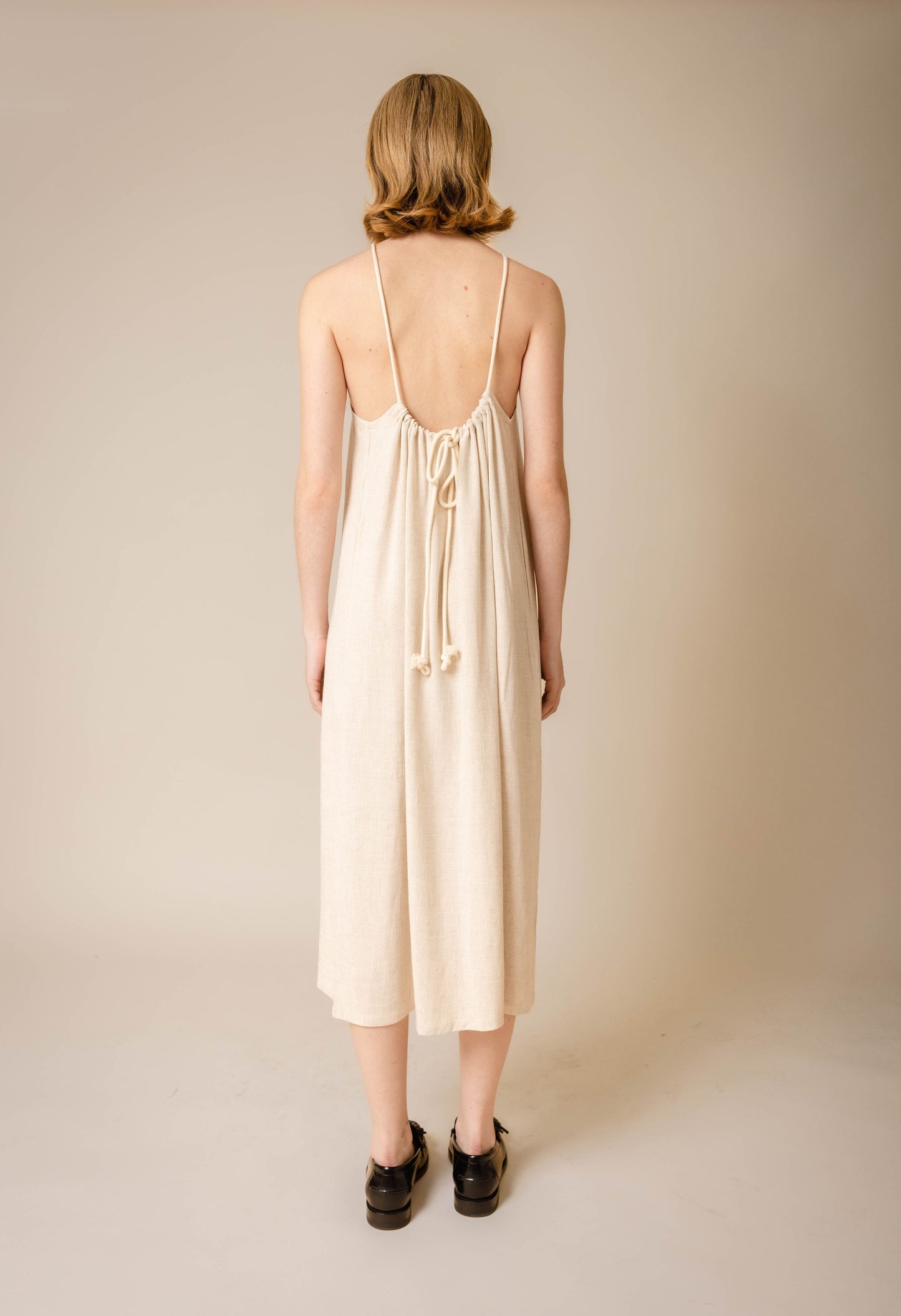 Sandi Dress in Oatmeal