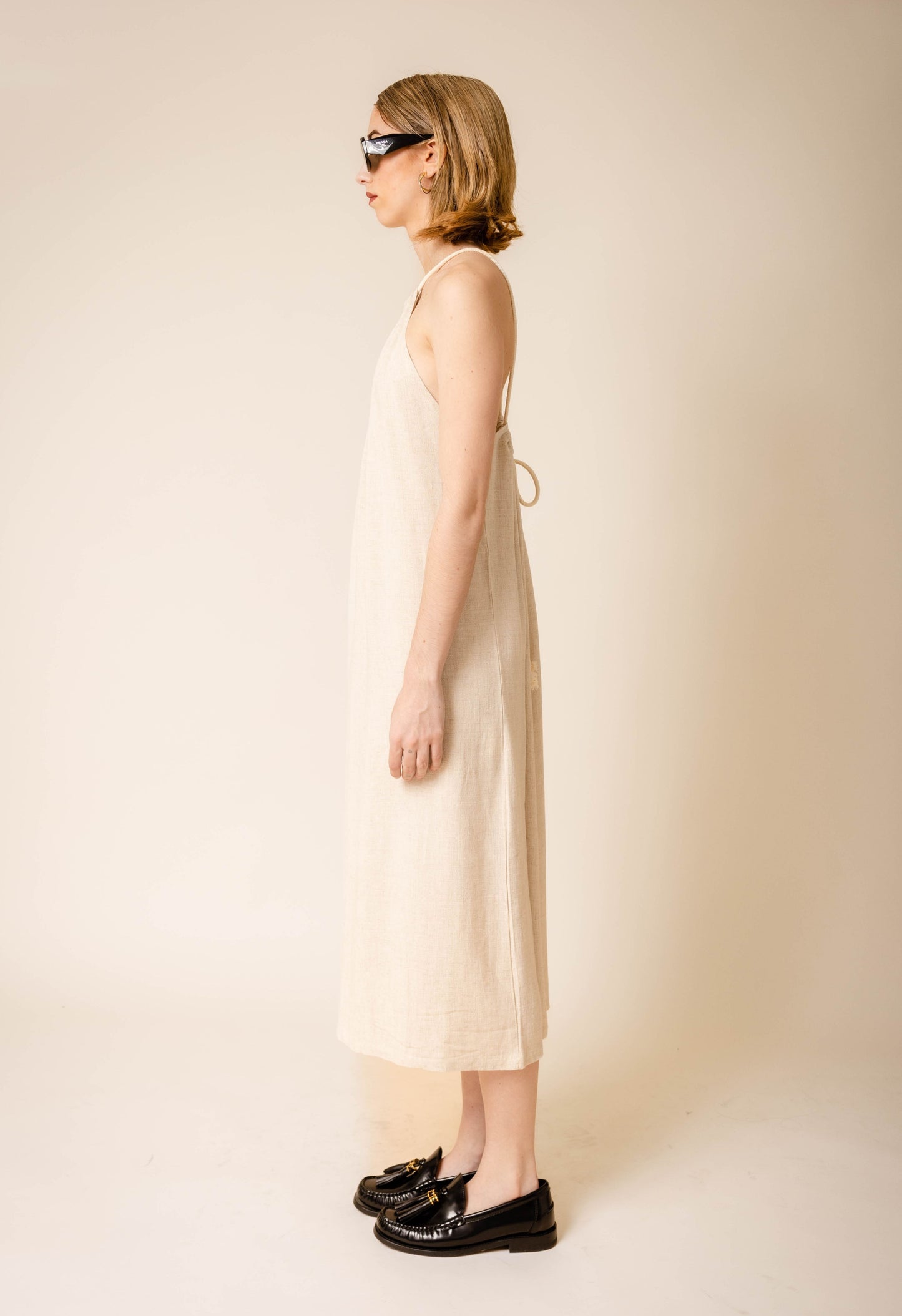 Sandi Dress in Oatmeal
