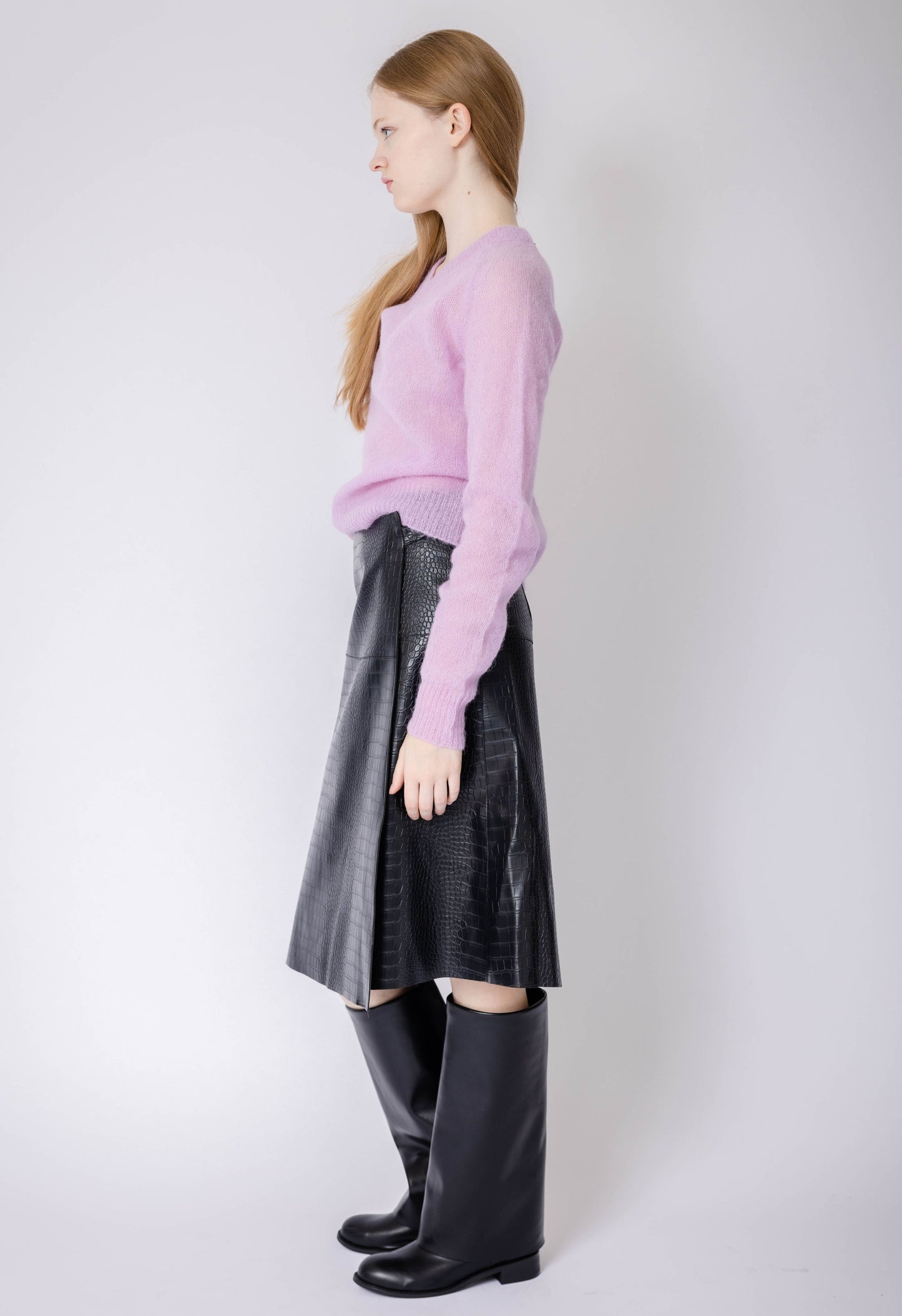 Teddy Sweater in Pink