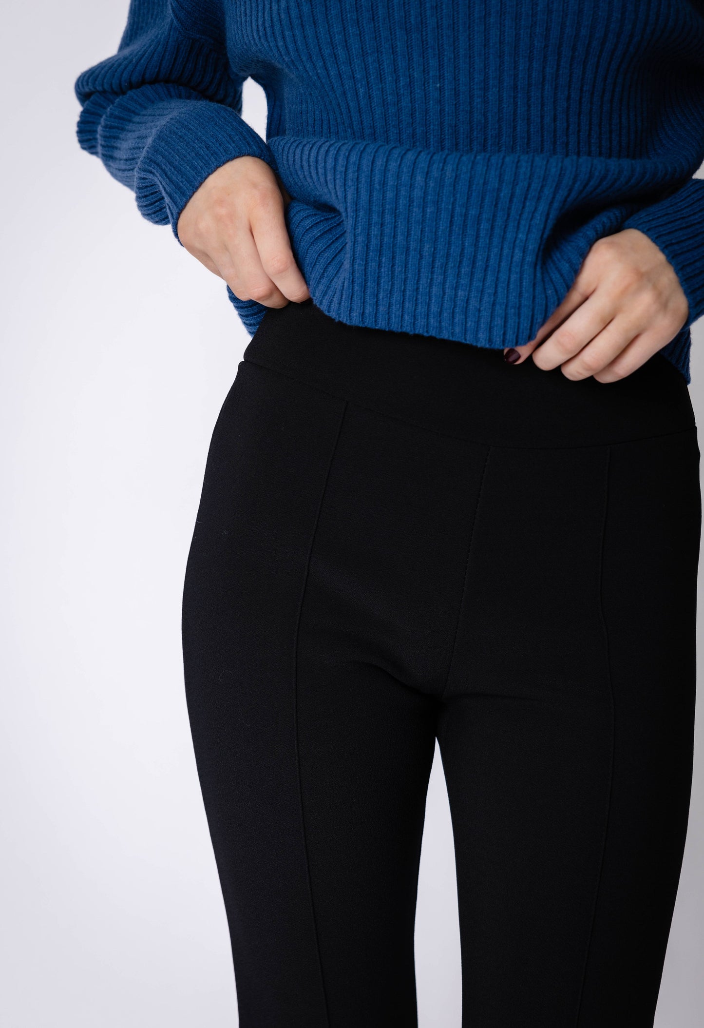 Remi Flare Trouser In Black