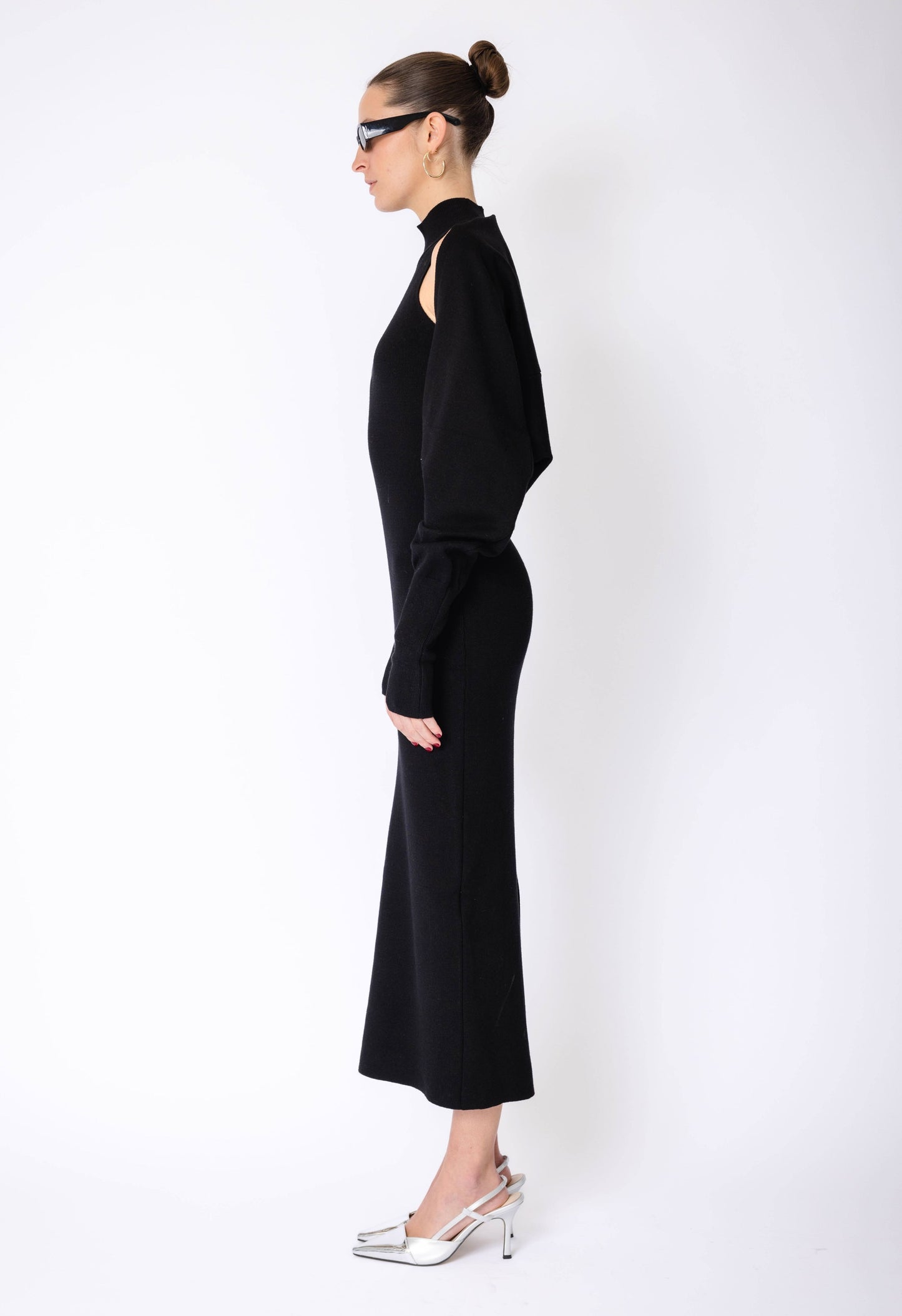 Knit Shrug in Black