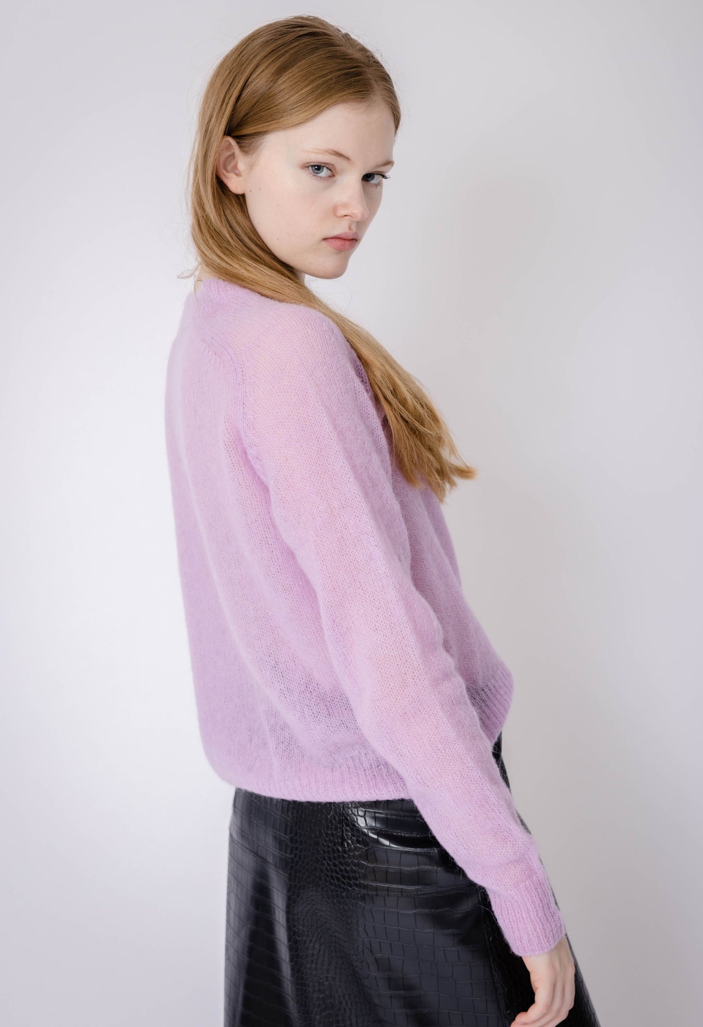 Teddy Sweater in Pink