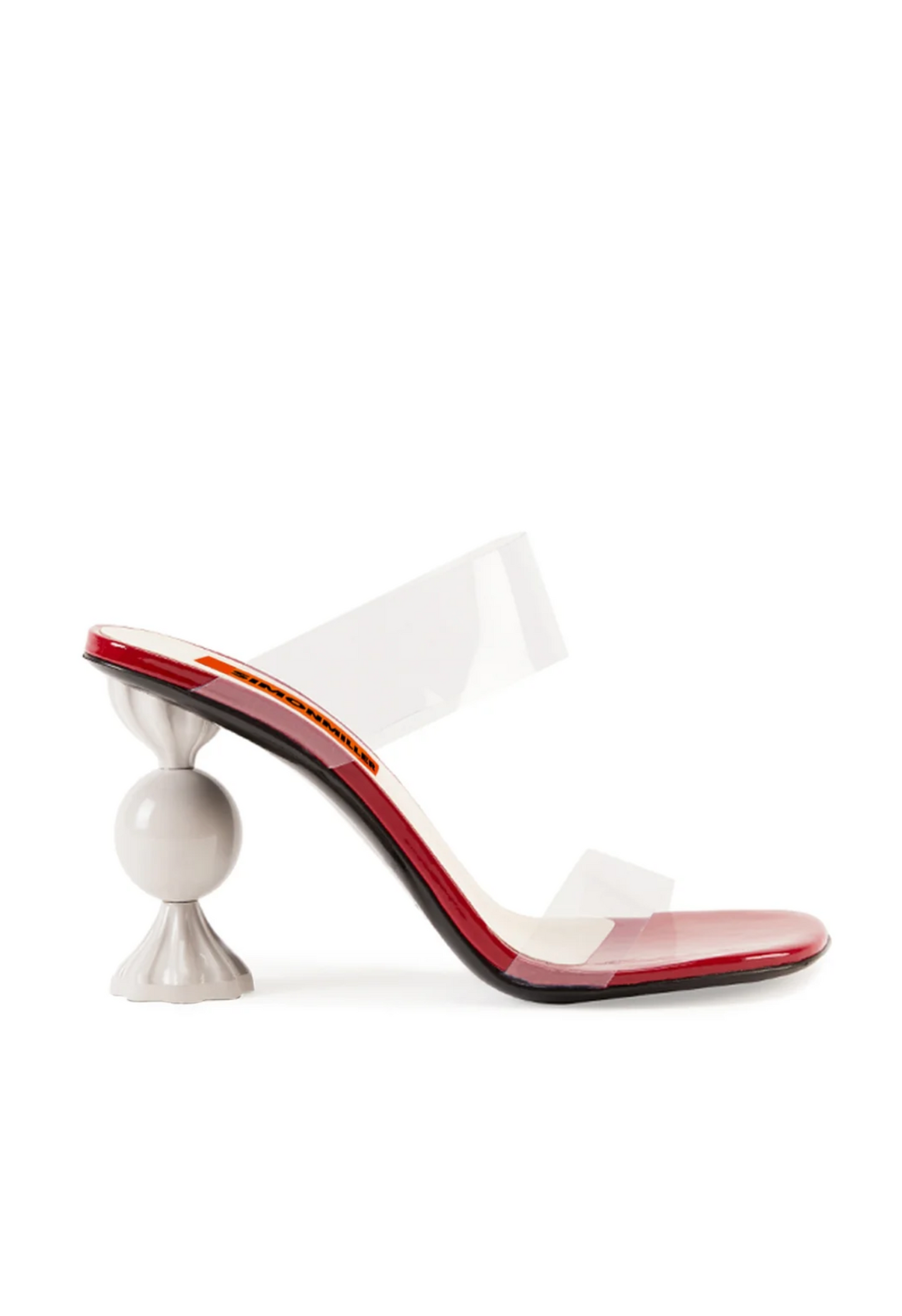 Candy Heel in Macadamia/Peppermint