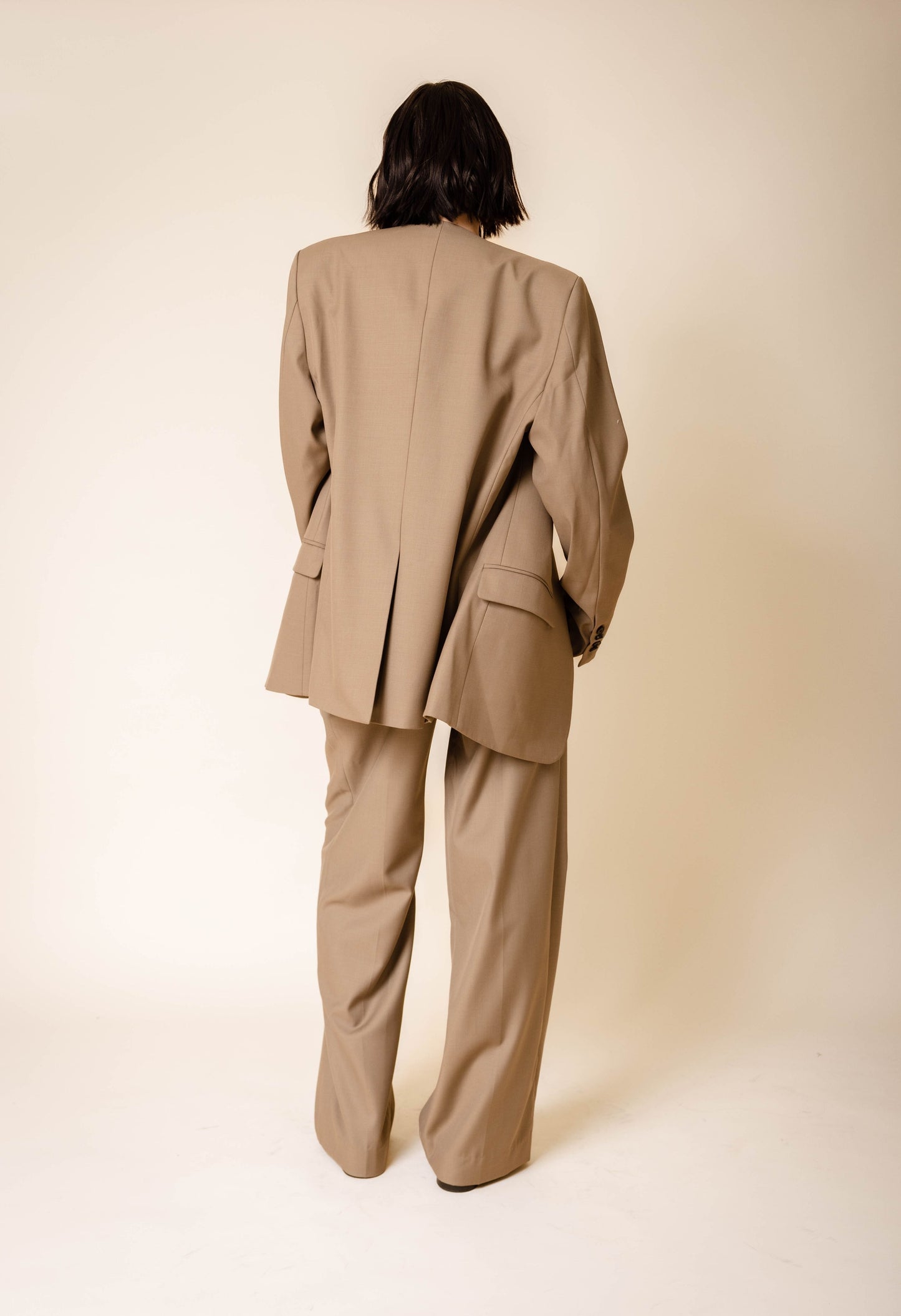 Lumin Blazer In Taupe