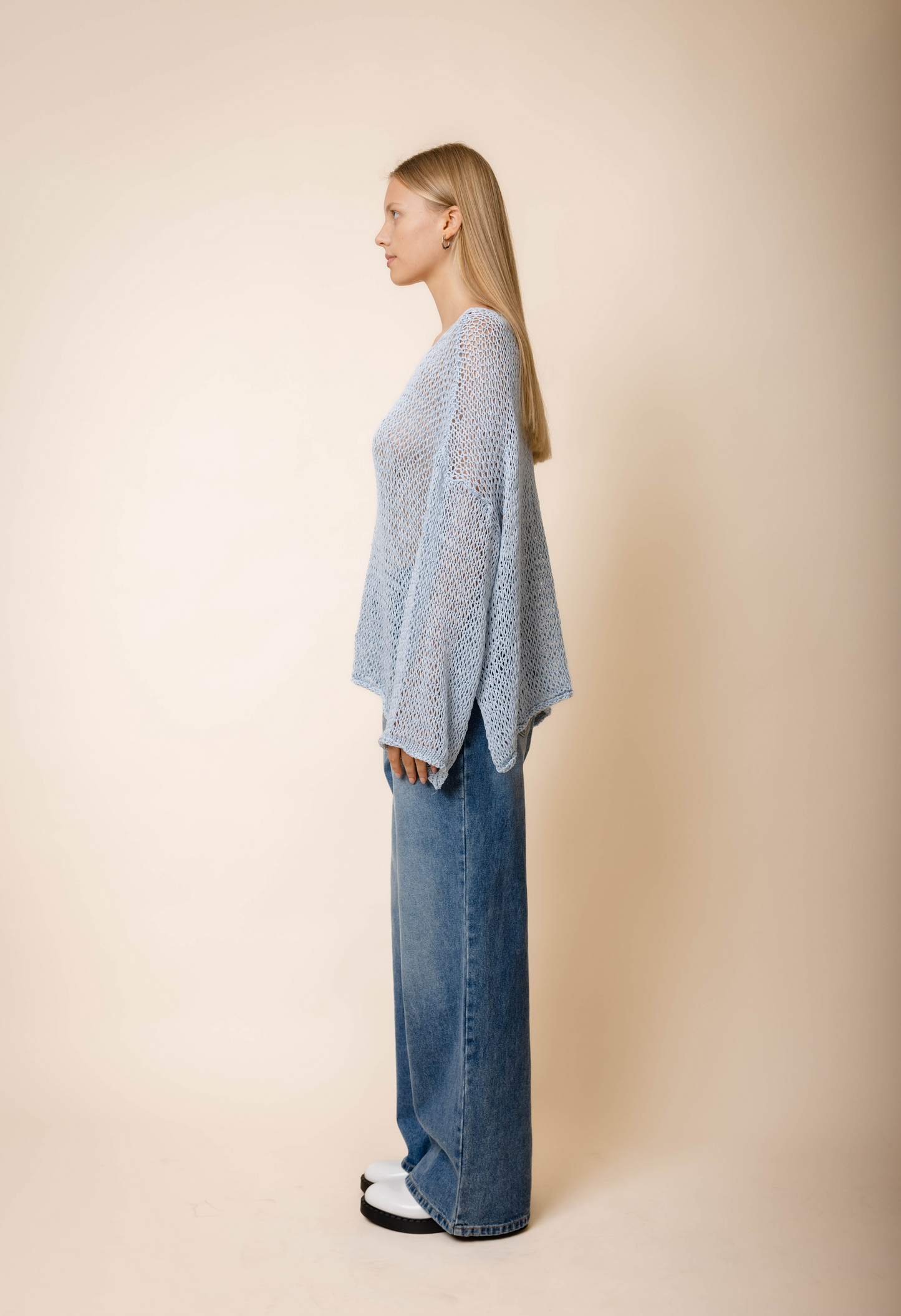Escape Sweater in Sky