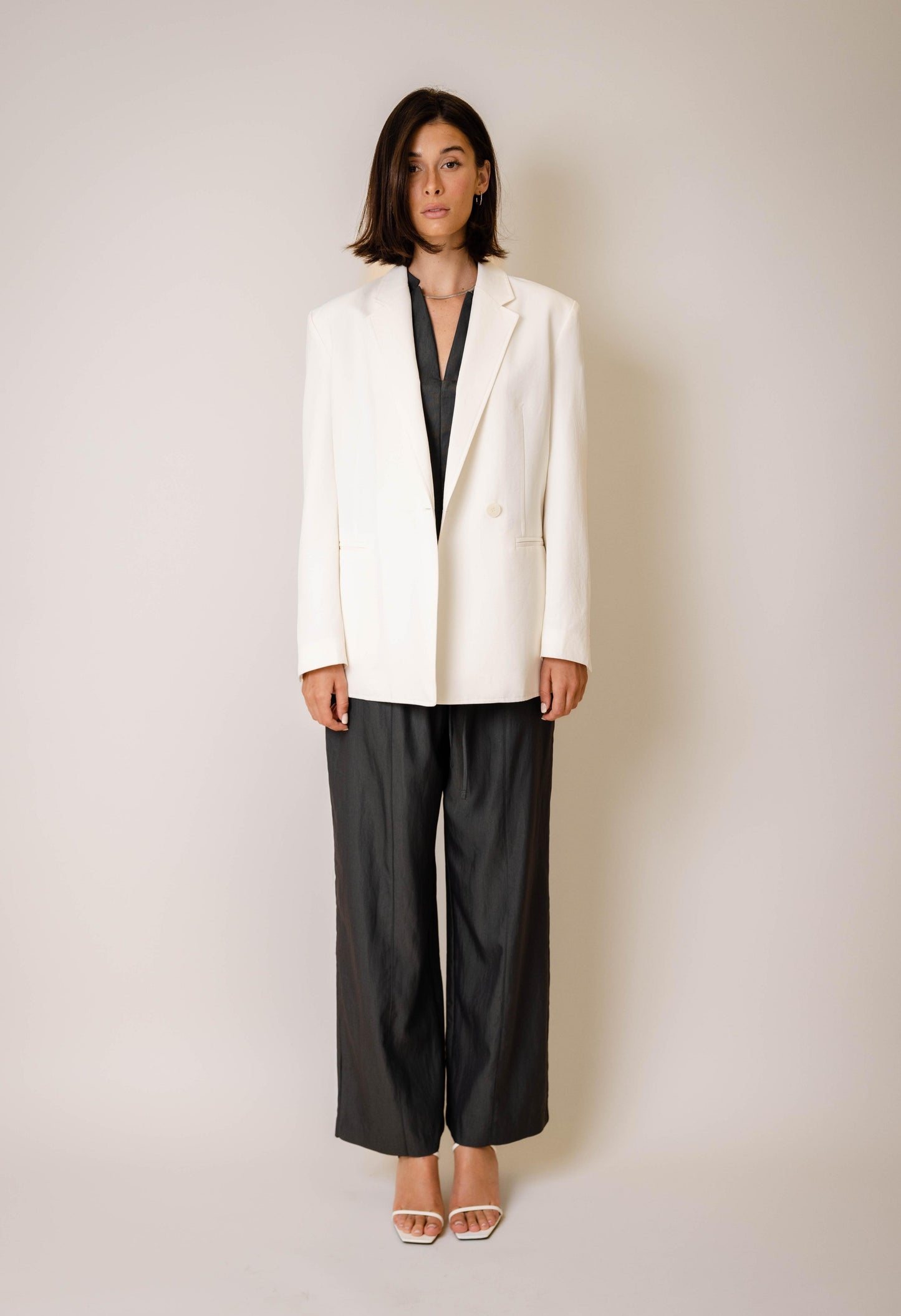 Classic Belted Blazer