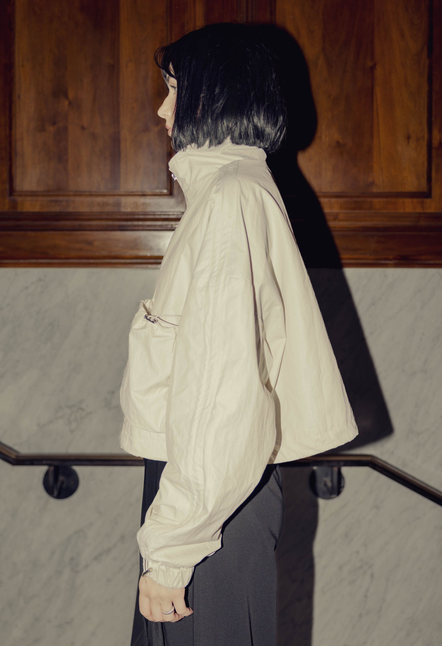 Reese Jacket in Ecru