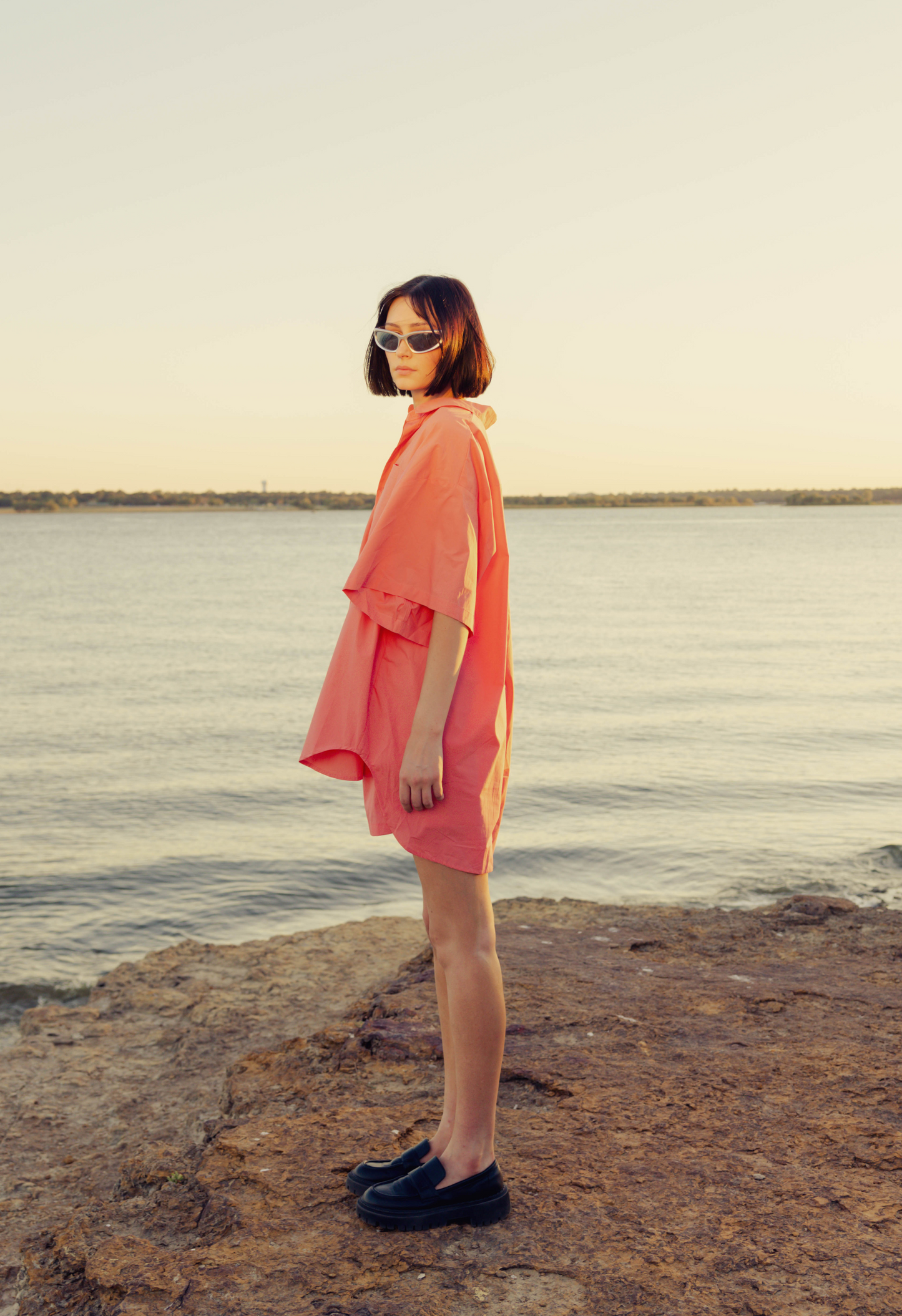 Luka Short In Coral