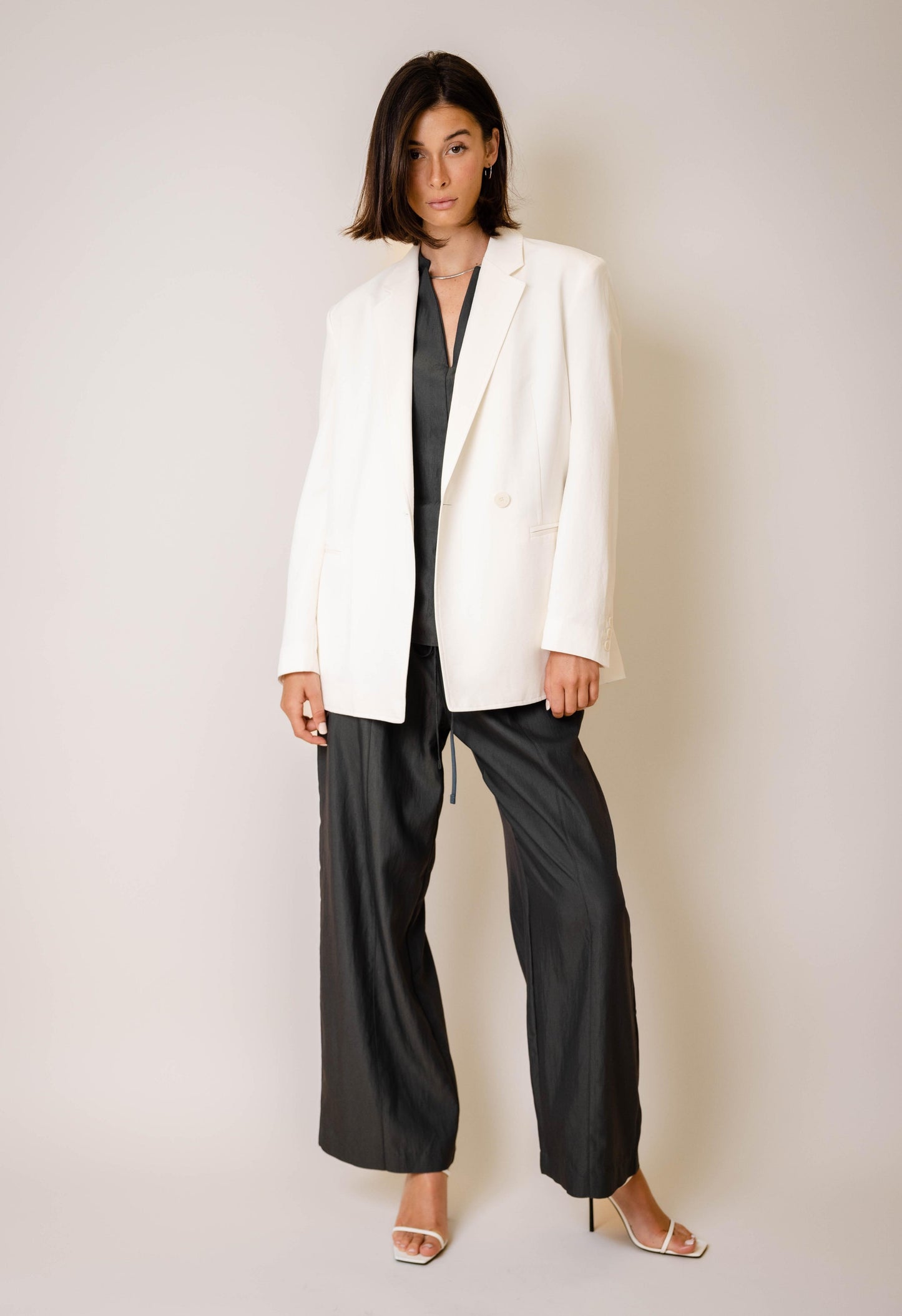 Classic Belted Blazer