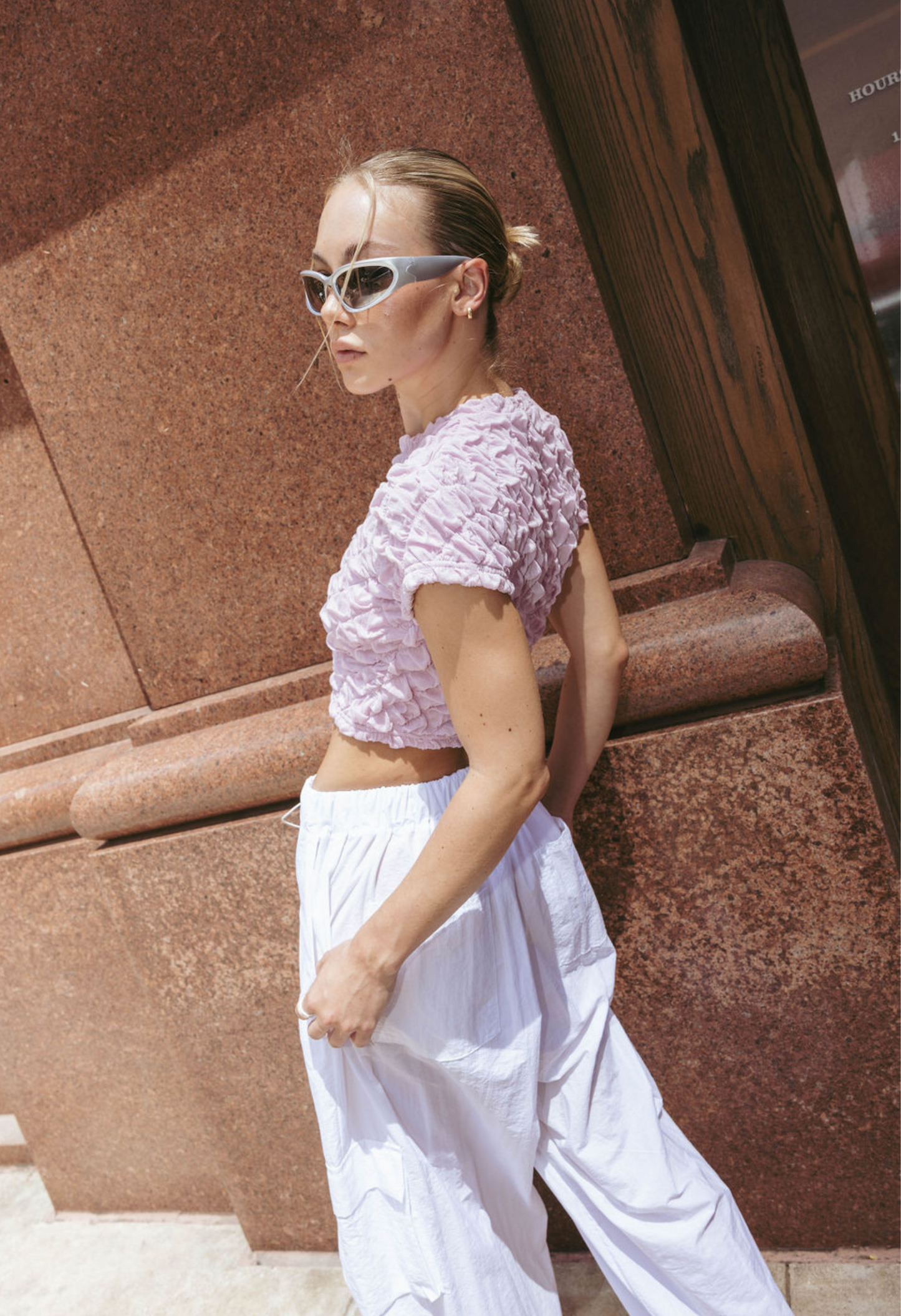 Bubble Tee in Lilac