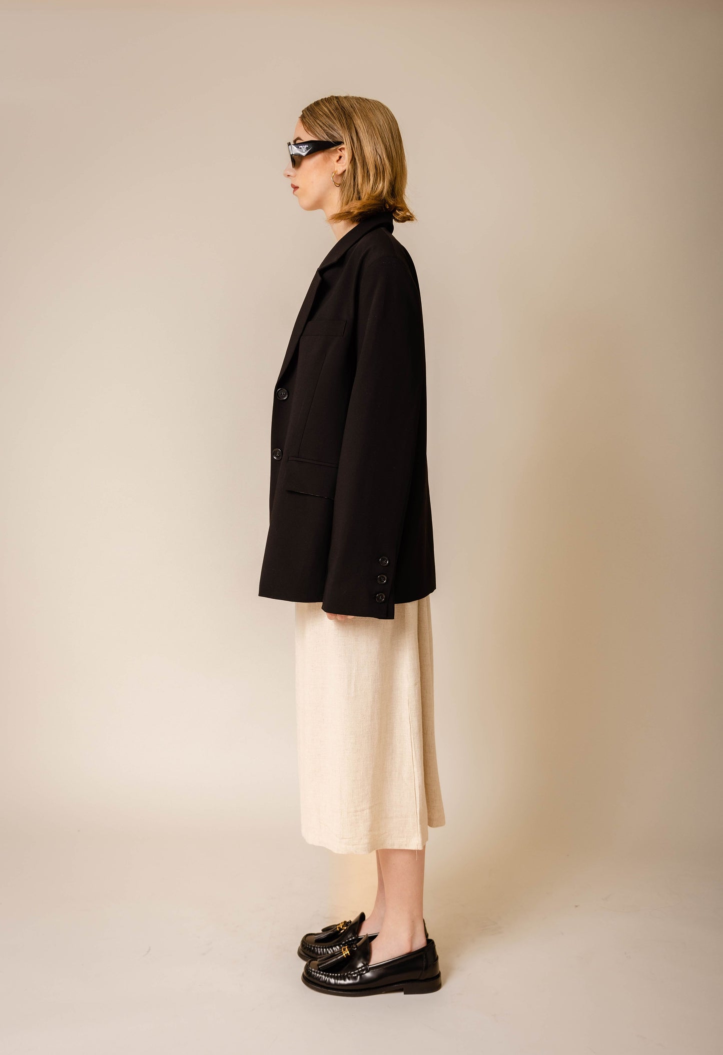 Nico Blazer In Onyx