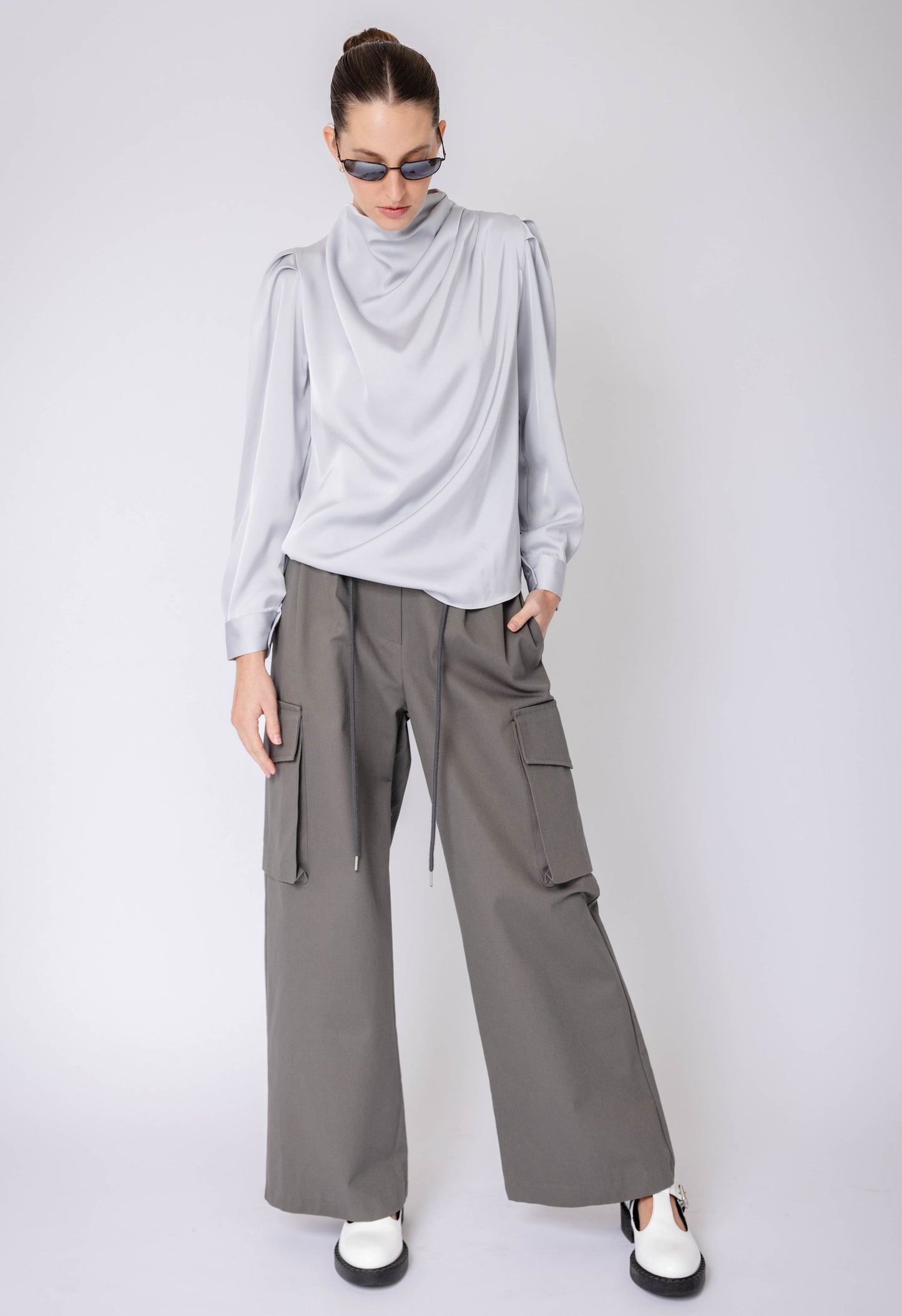 Icy High Neck Blouse