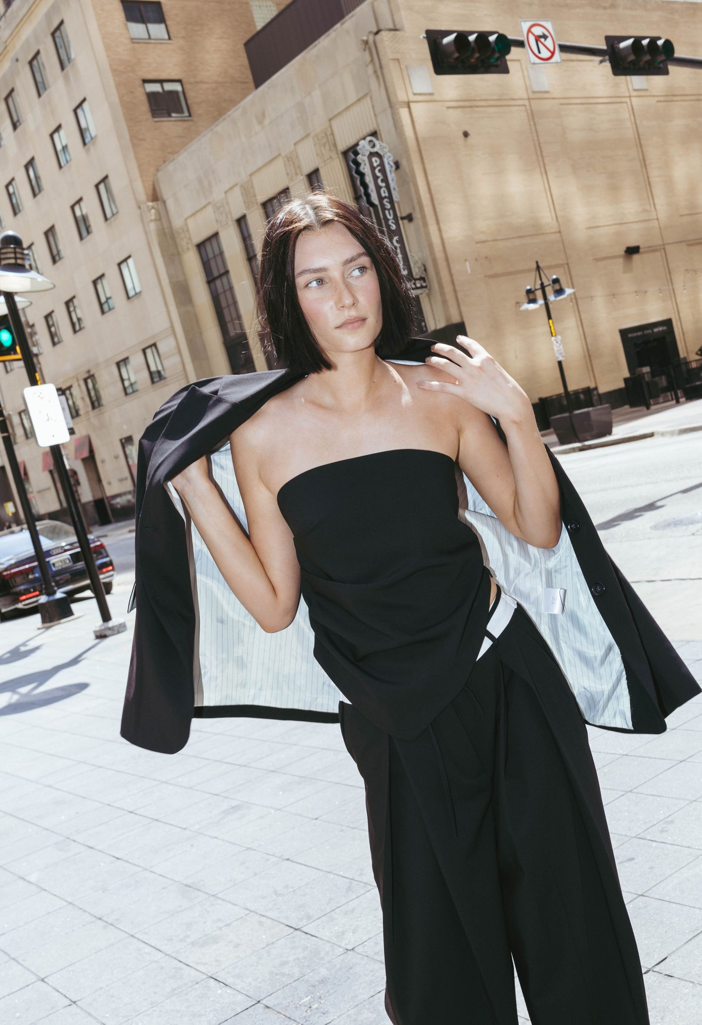 Nico Blazer In Onyx