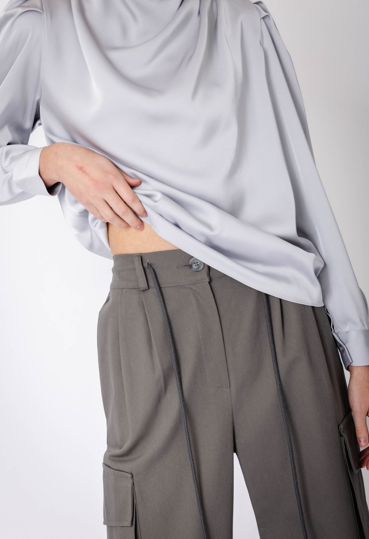 Icy High Neck Blouse