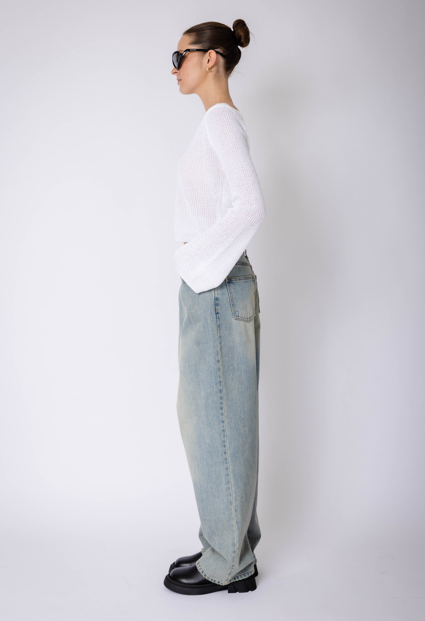 Criss Cross Baggy Jean