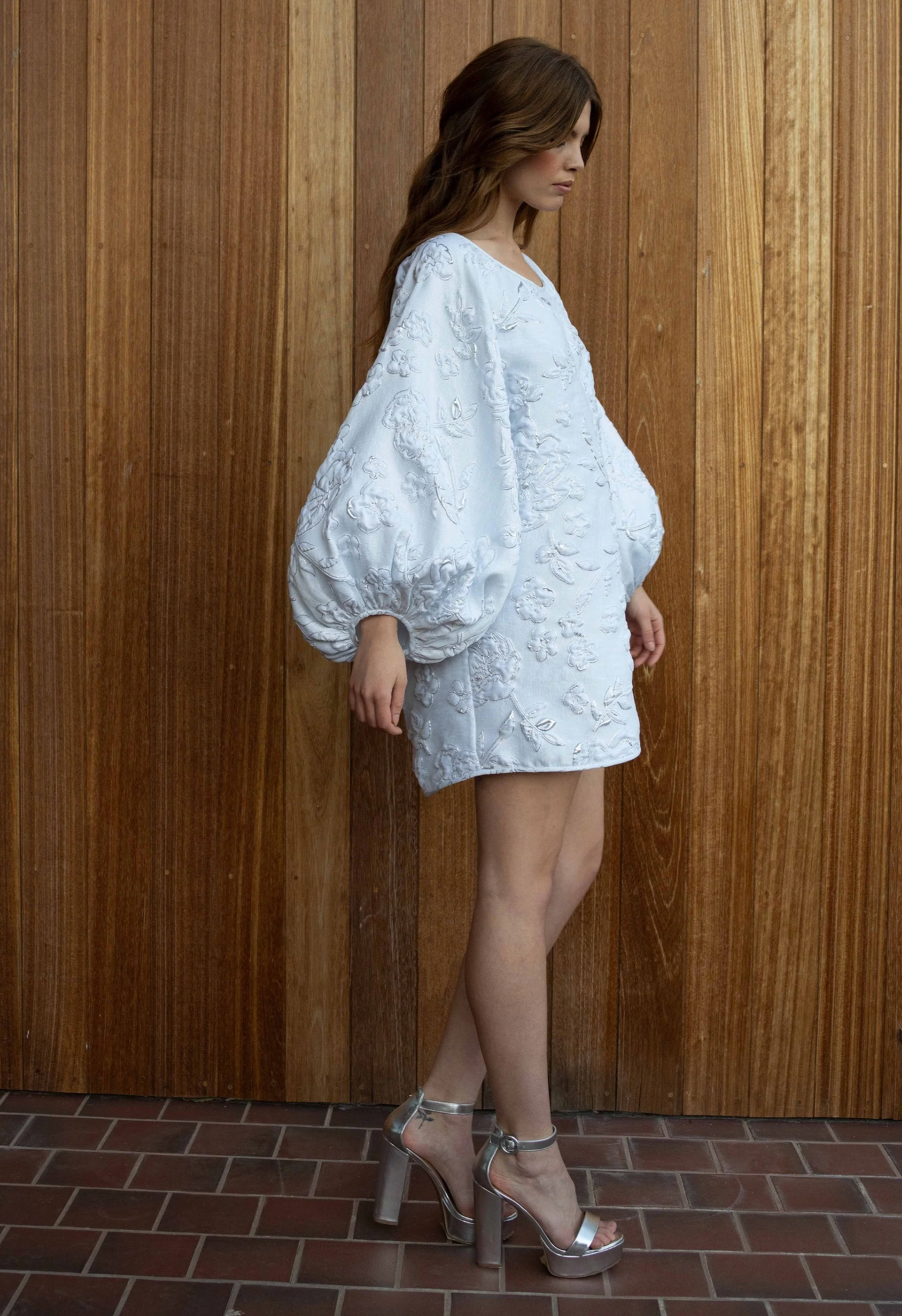 Good Luck Dress In All White