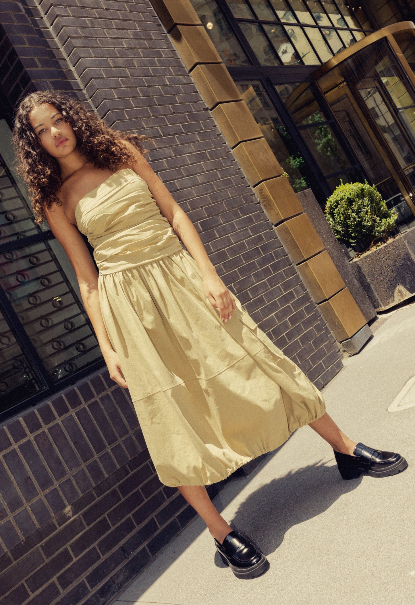 Lotus Skirt in Fawn