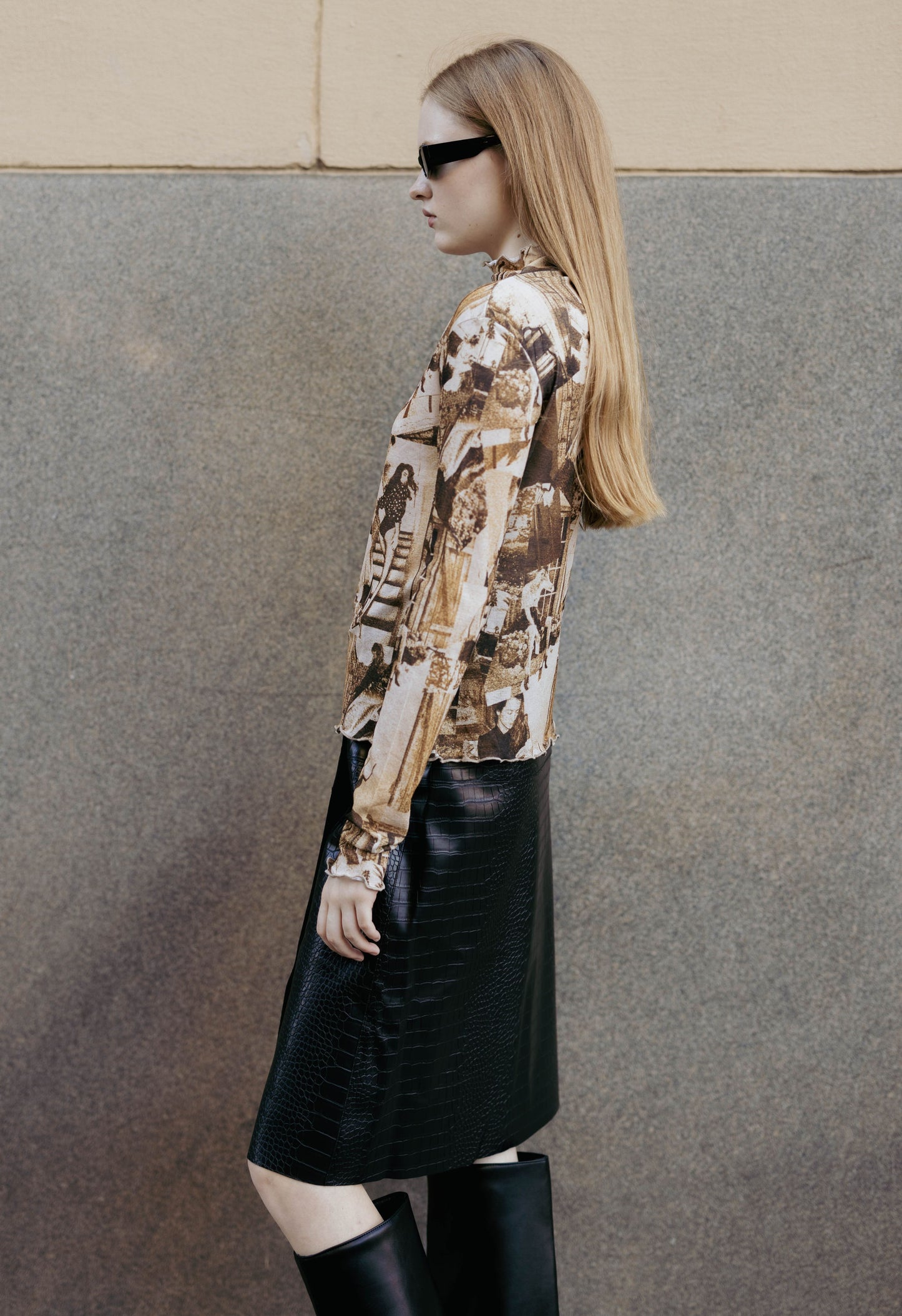 Sepia Turtleneck