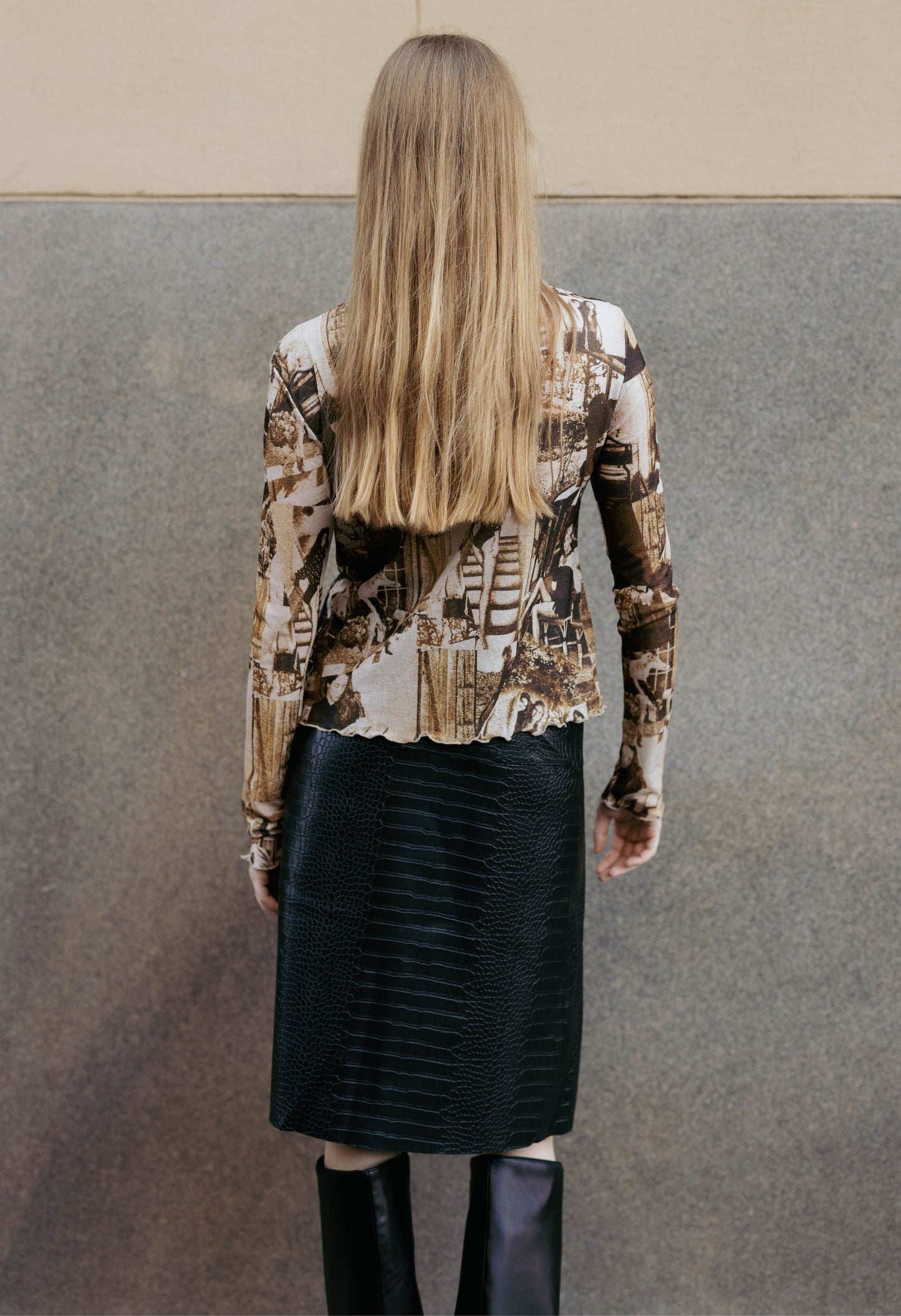Sepia Turtleneck