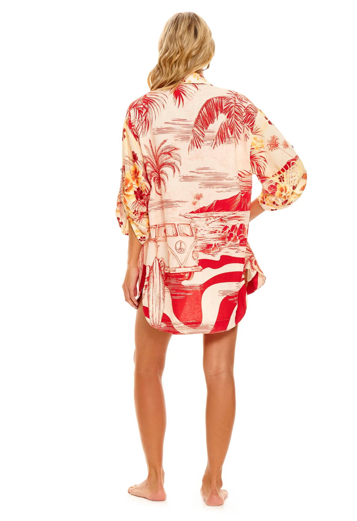 Chrissy Shirt in Shaka Drop