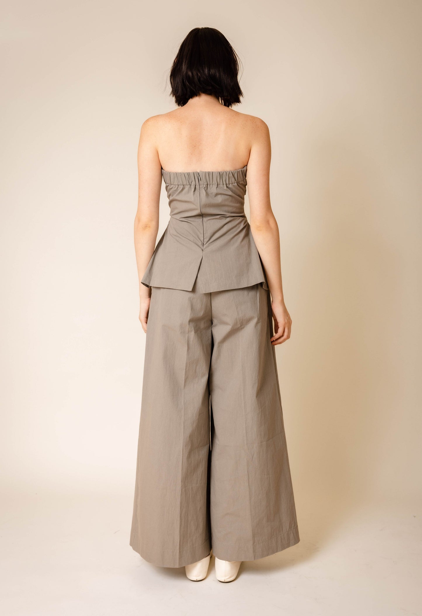 Bauhaus Tube Top in Grey