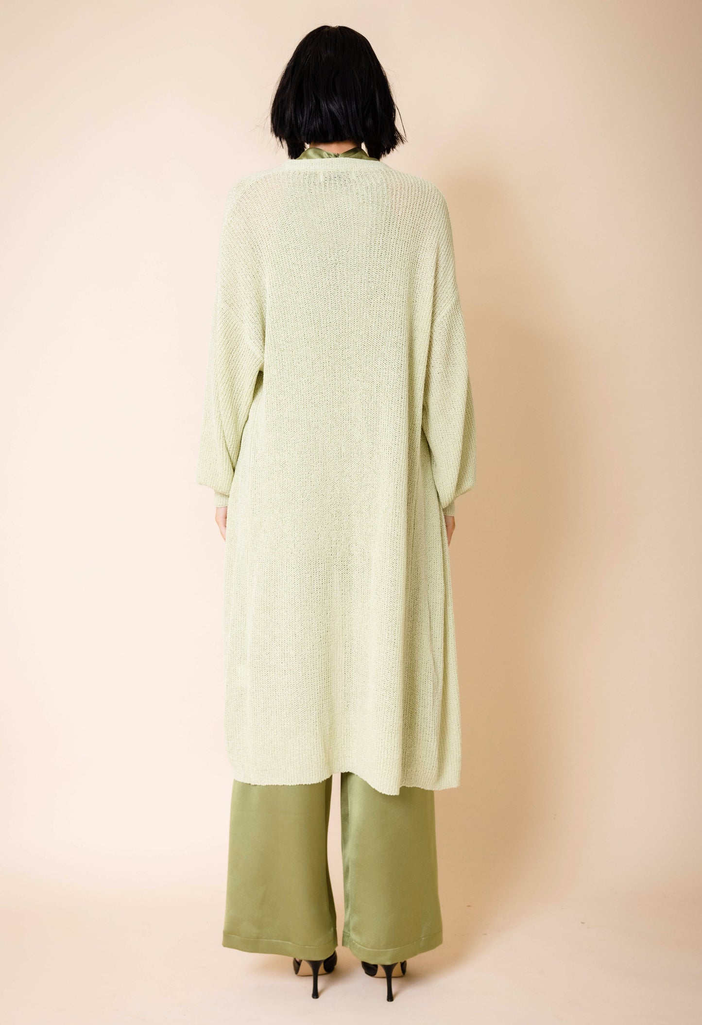Gigi Duster in Lime