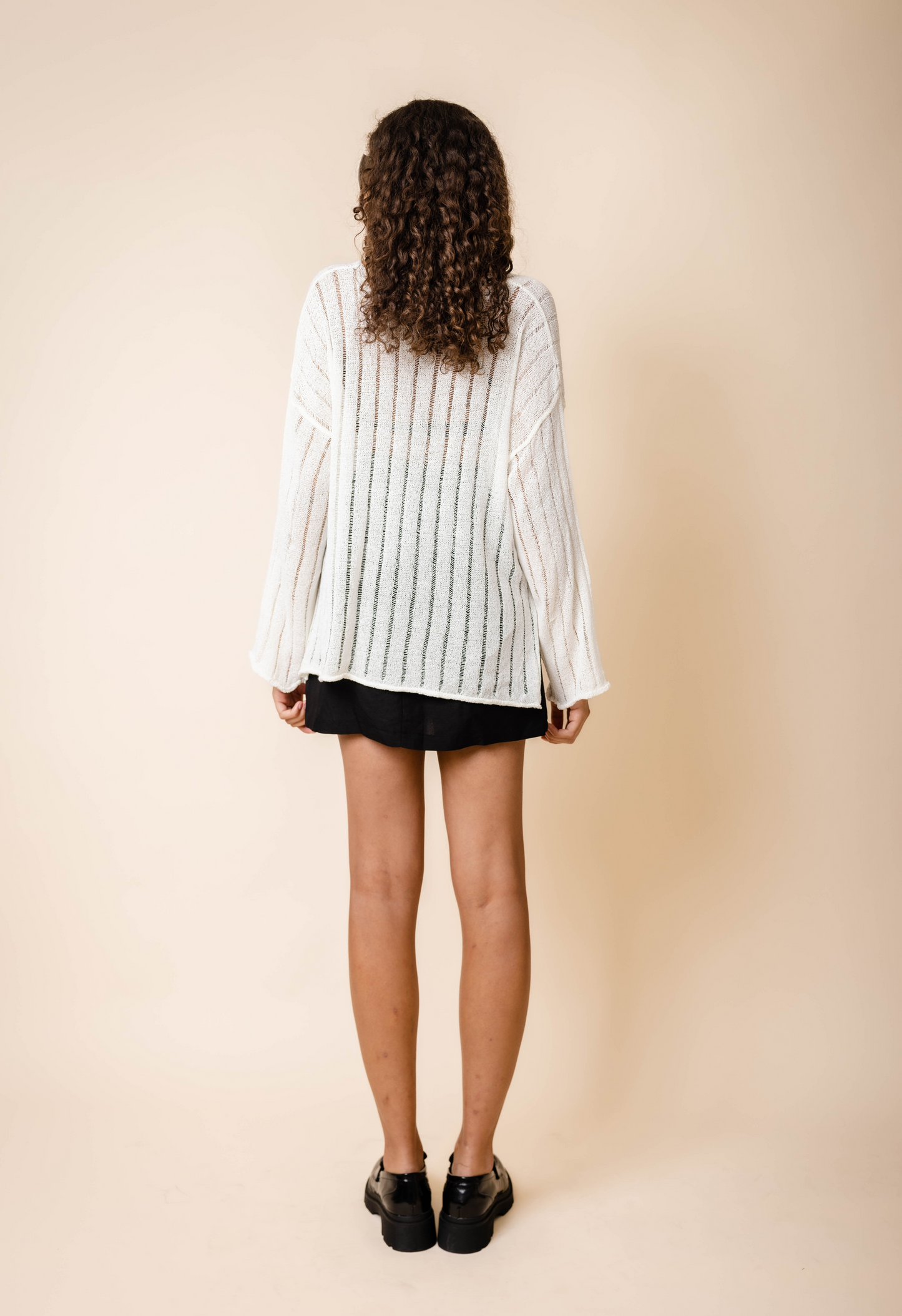 V-Neck Alice Sweater In Ivory