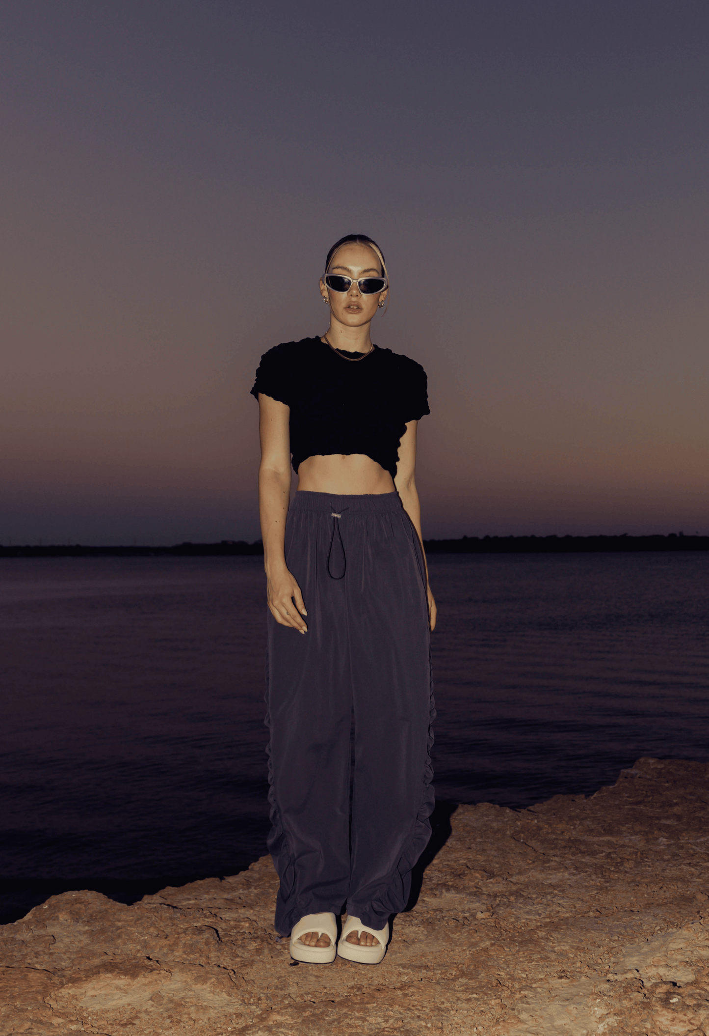 Side Ruched Jogger