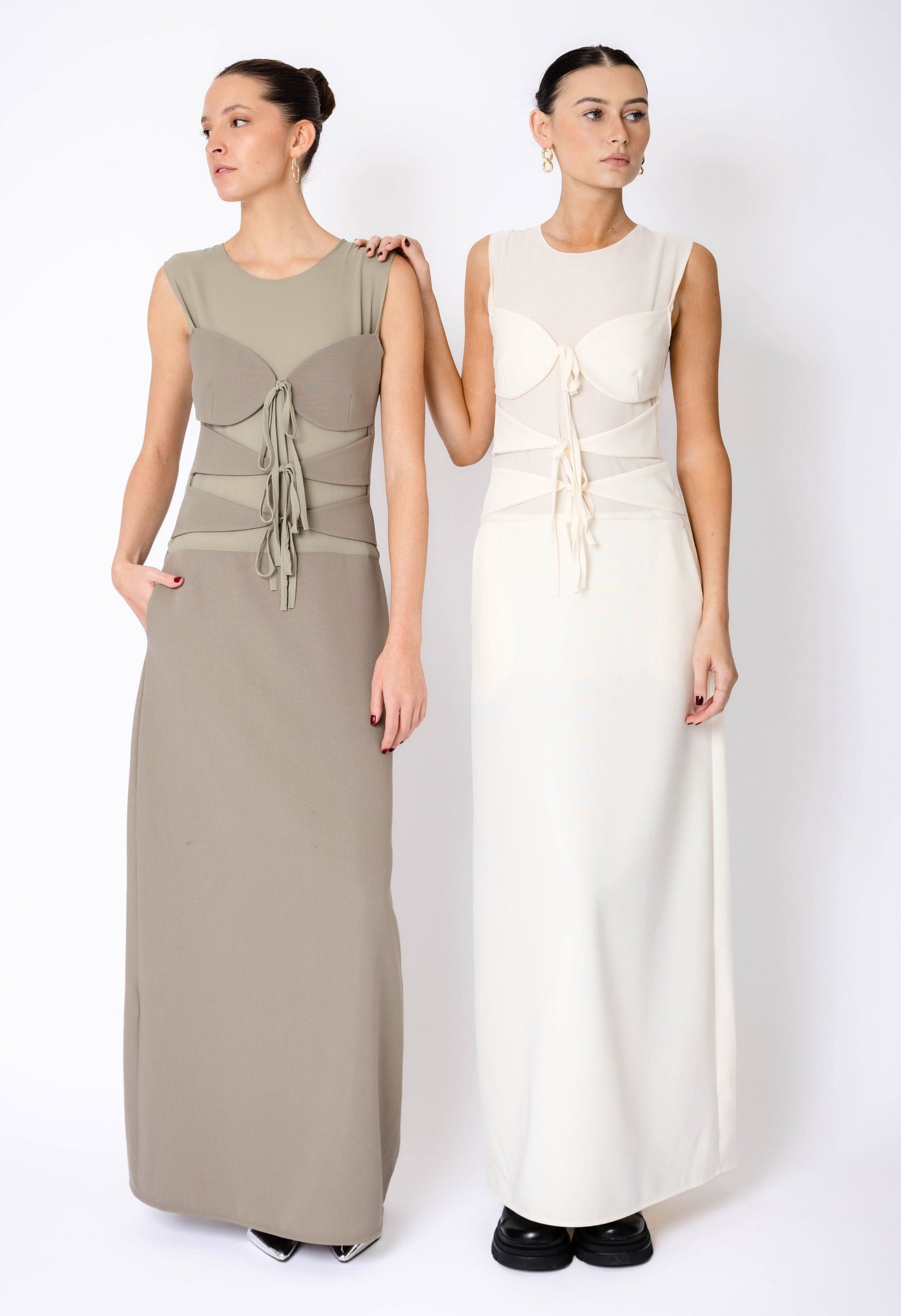 Dublin Dress In Off-White
