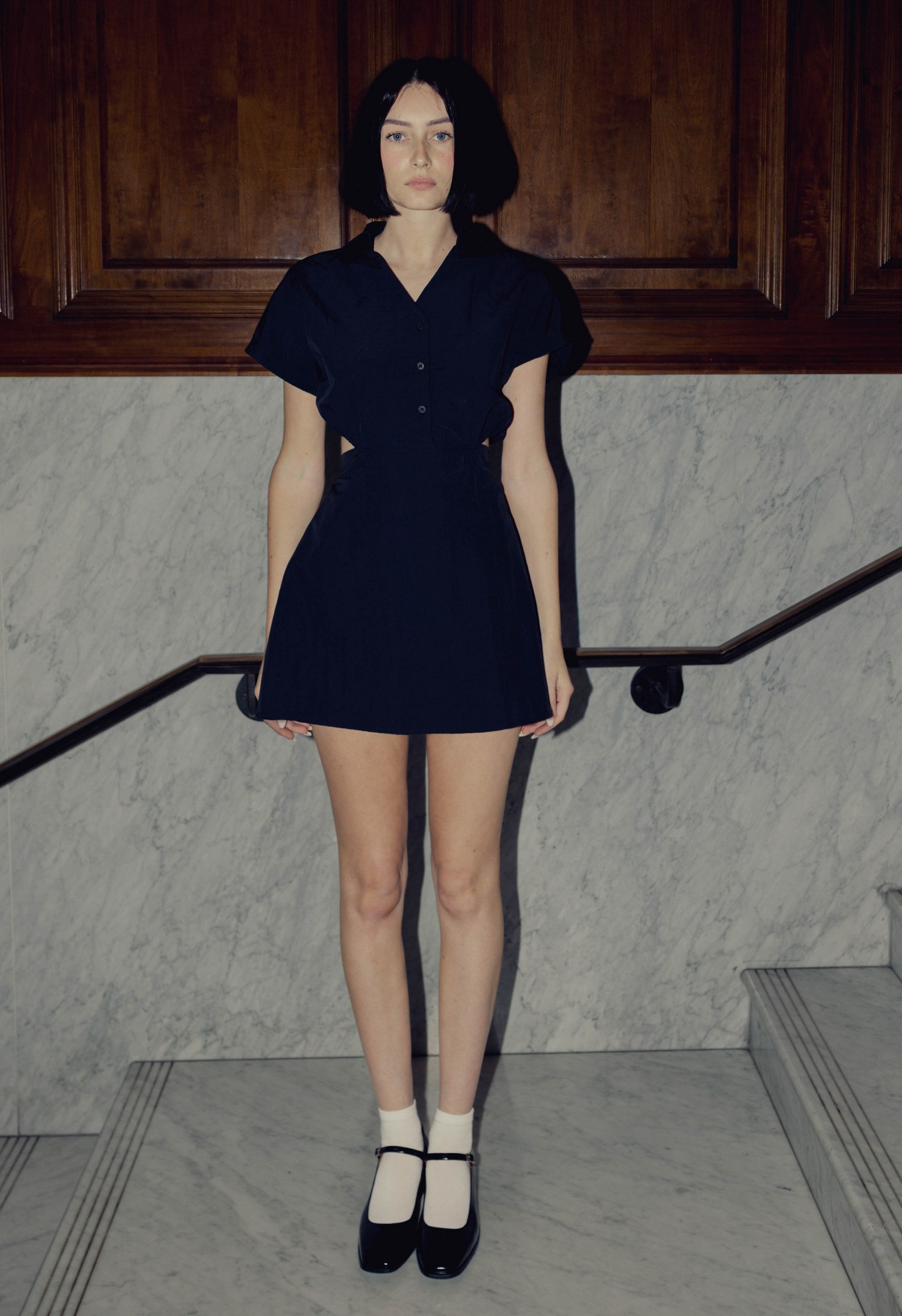 Mini Kat Dress In Black