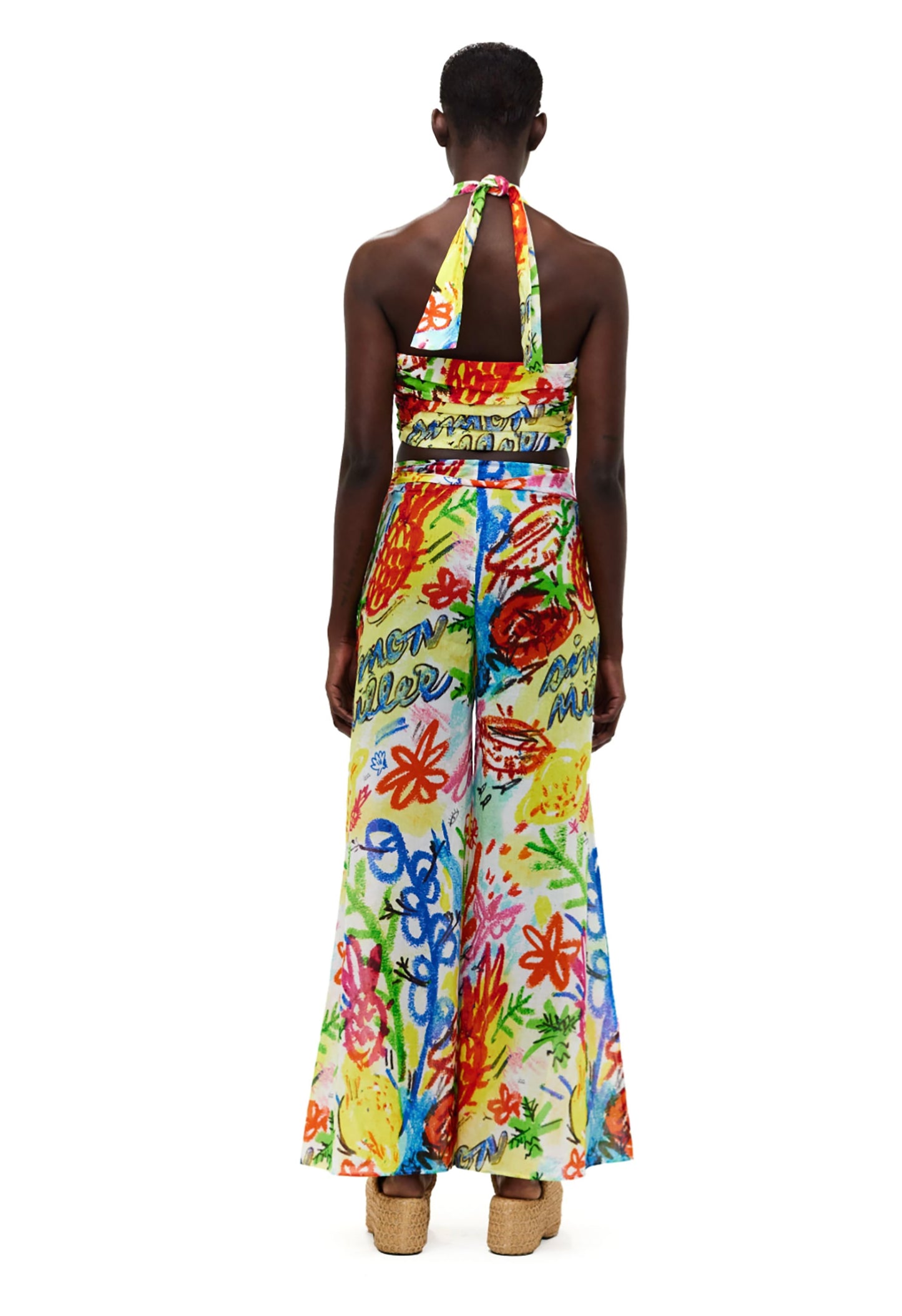 Lagga Pant in Pastel Print
