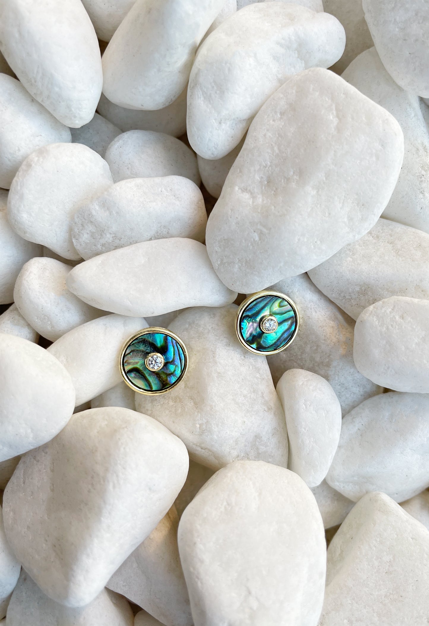 Earth Crystal Earring